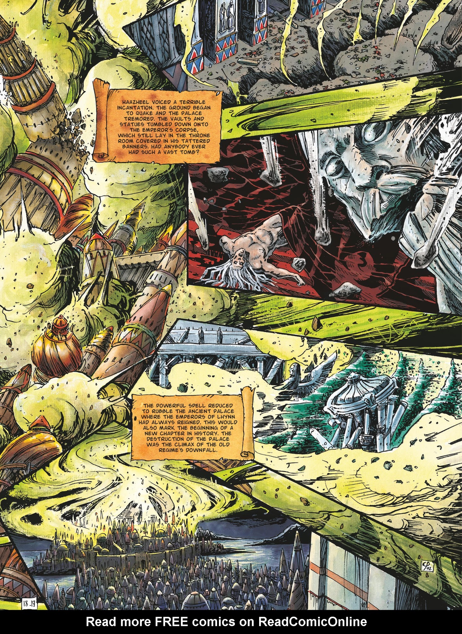 Read online The Black Moon Chronicles comic -  Issue #11 - 21