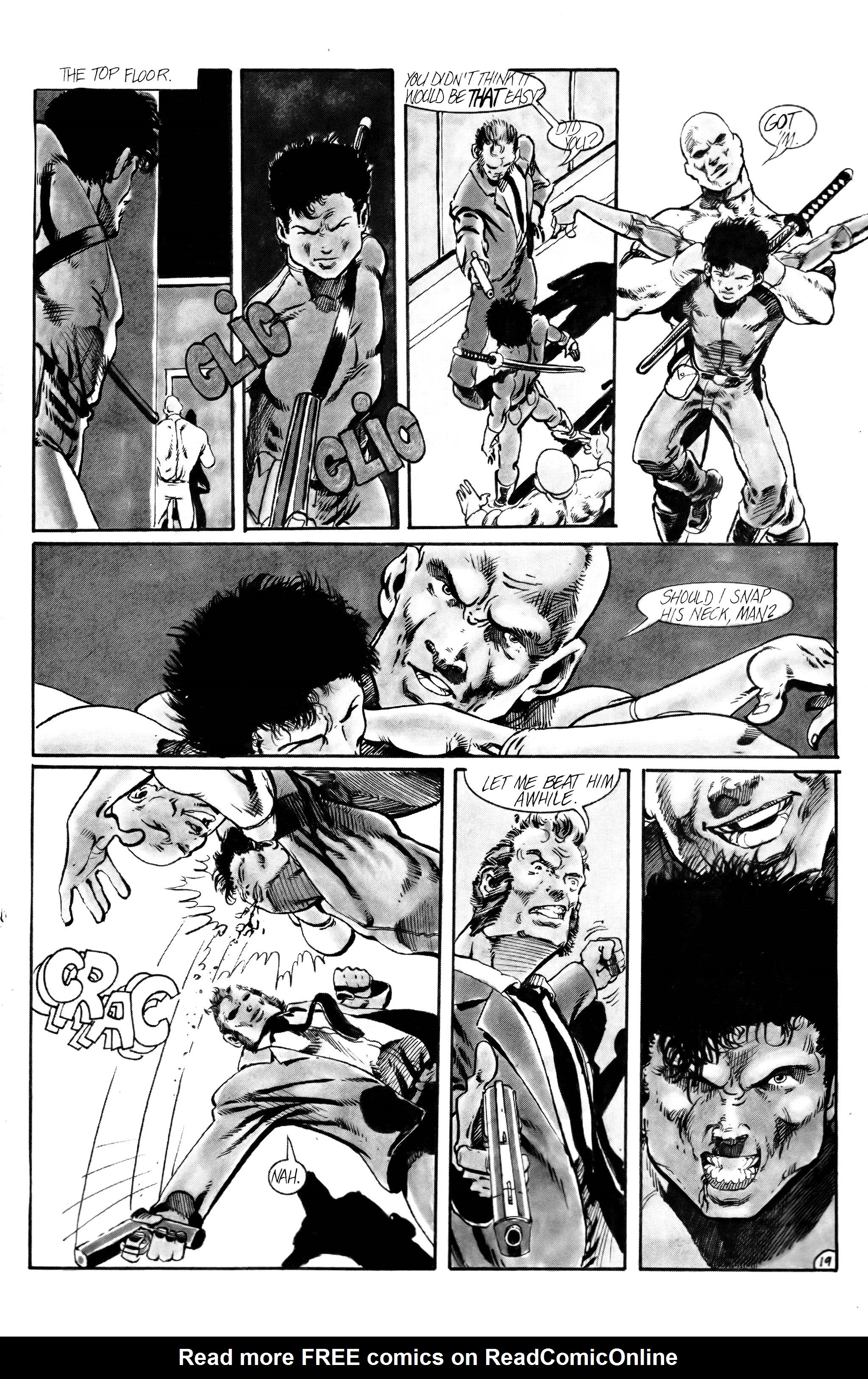 Read online Samurai comic -  Issue #14 - 21