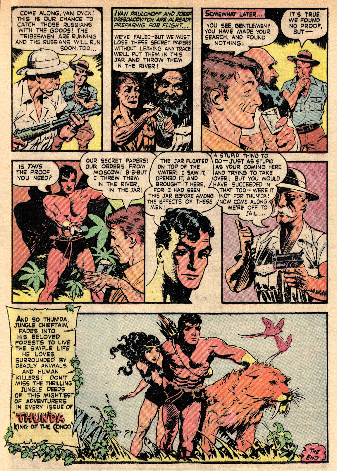 Read online Thun'da: King of the Congo comic -  Issue #1 - 33