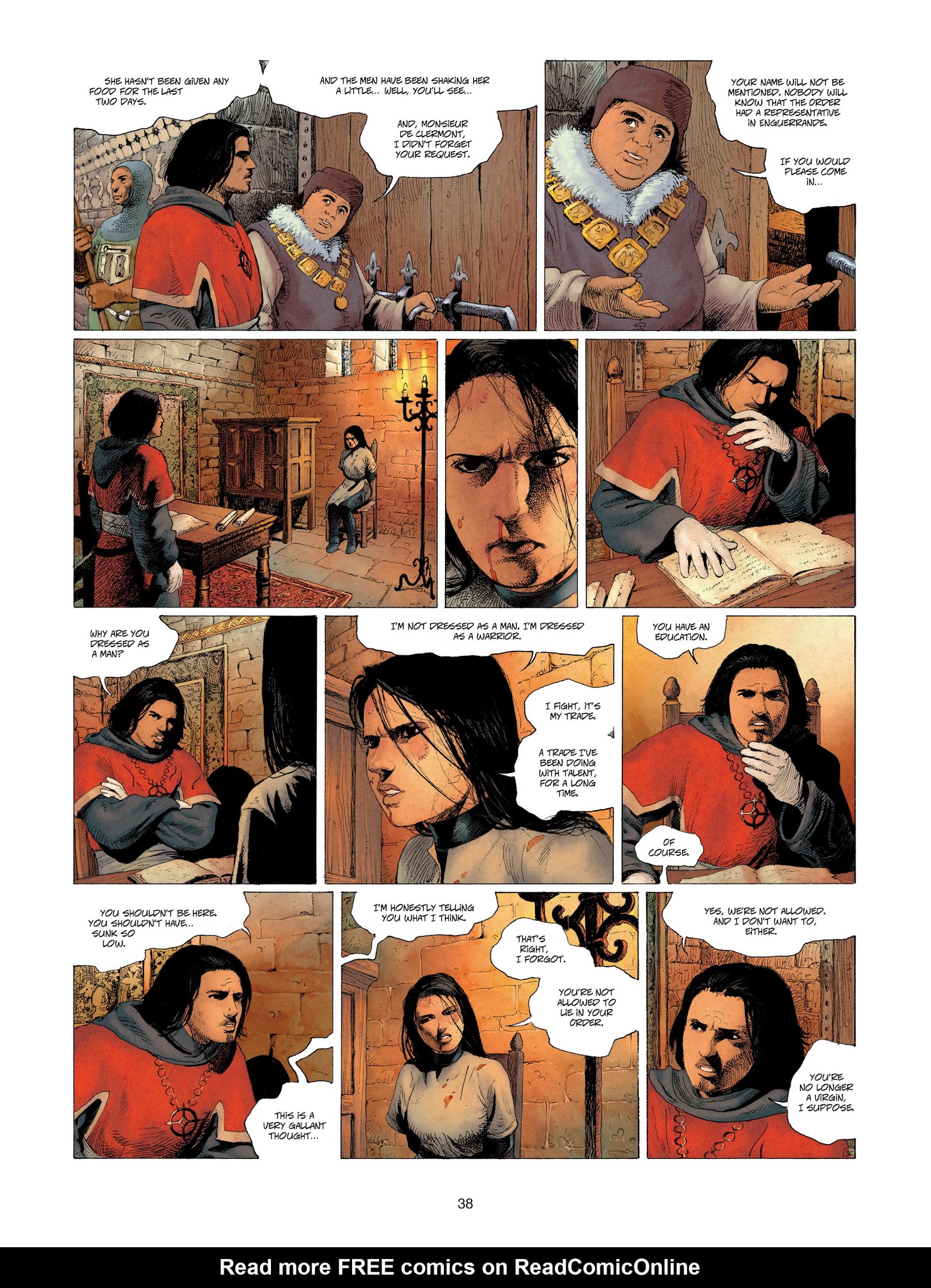 Read online Marie of the Dragons comic -  Issue #1 - 38