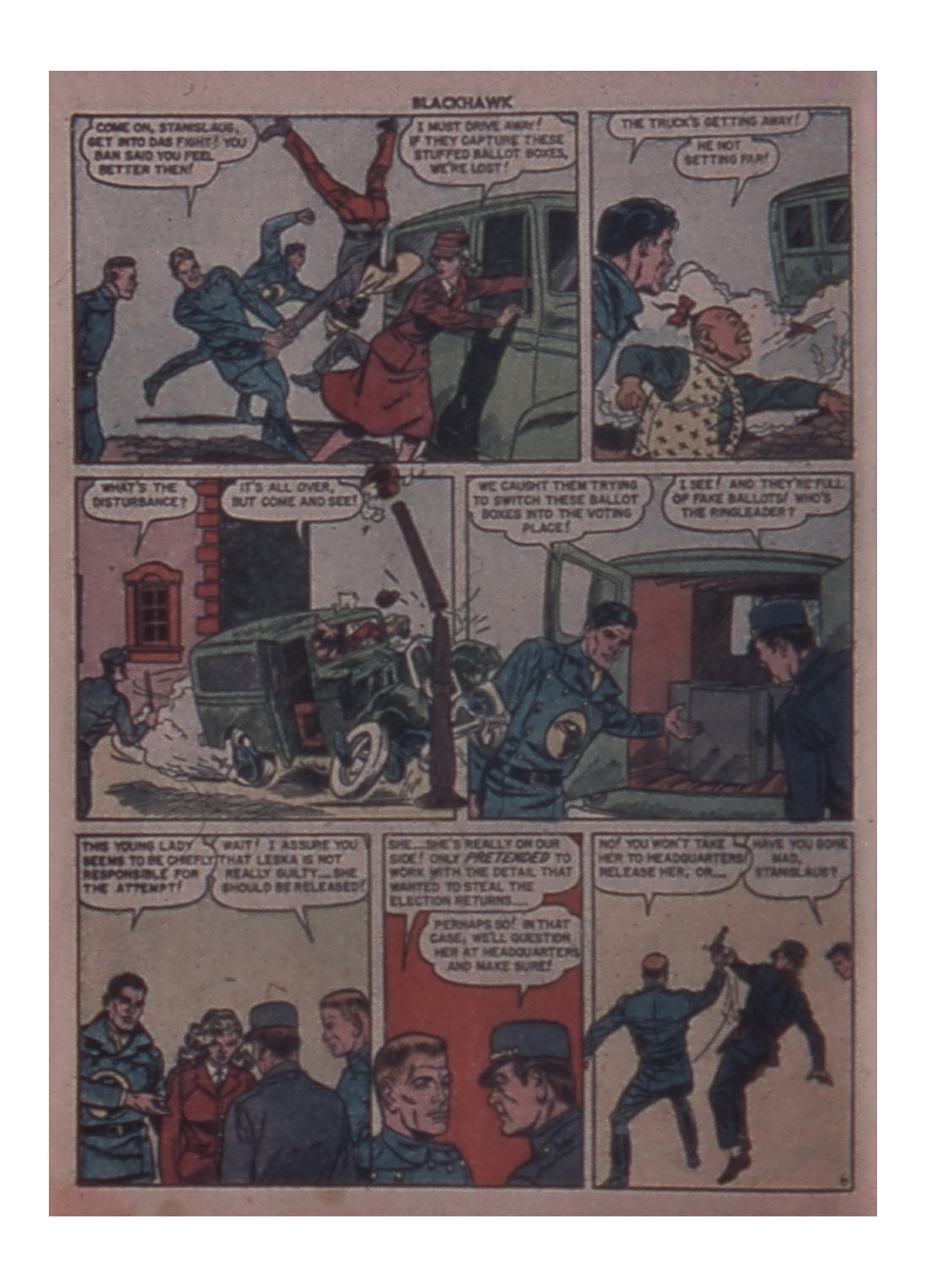 Read online Blackhawk (1957) comic -  Issue #31 - 8