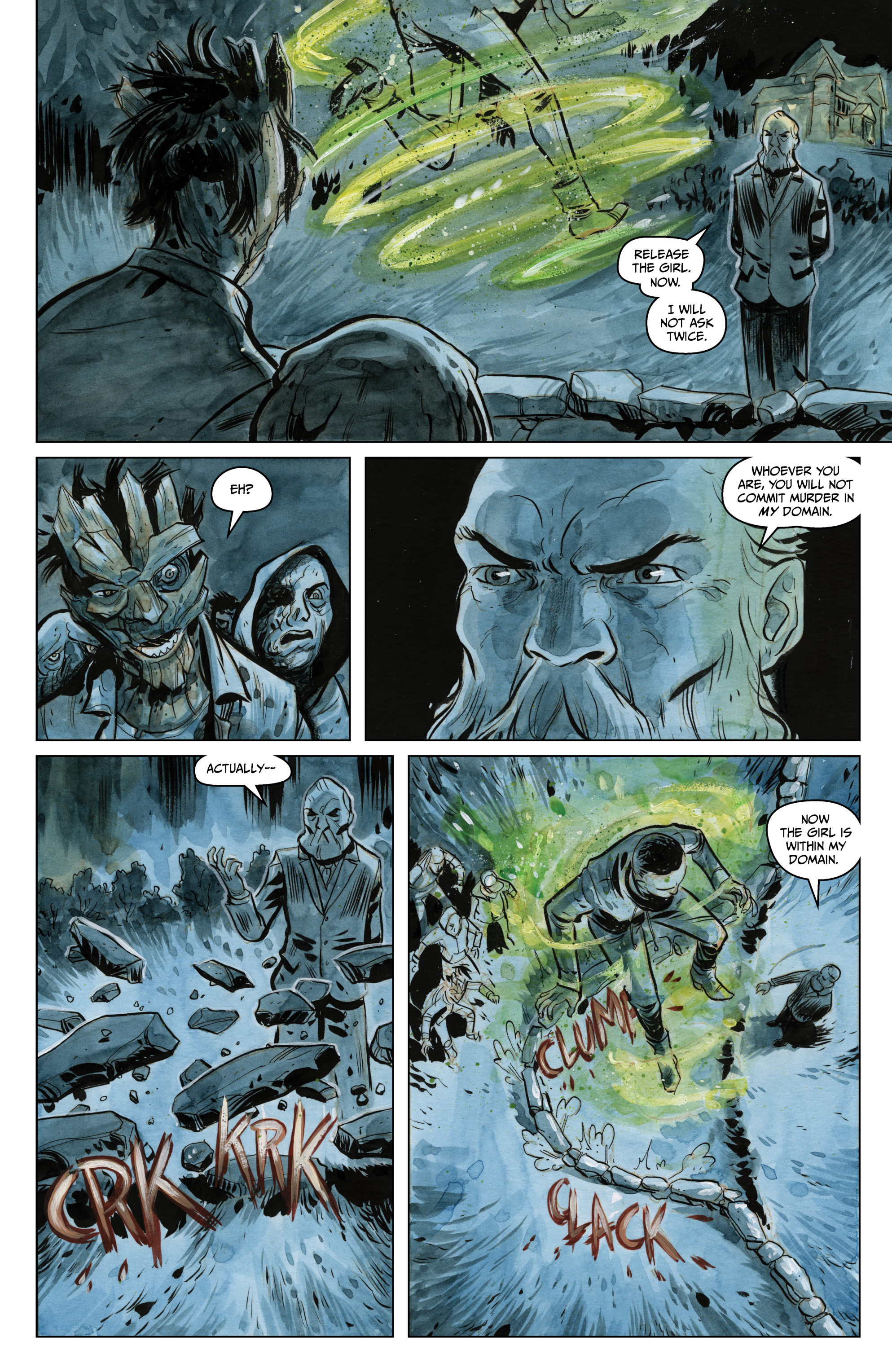 Read online Manor Black comic -  Issue # _TPB - 28