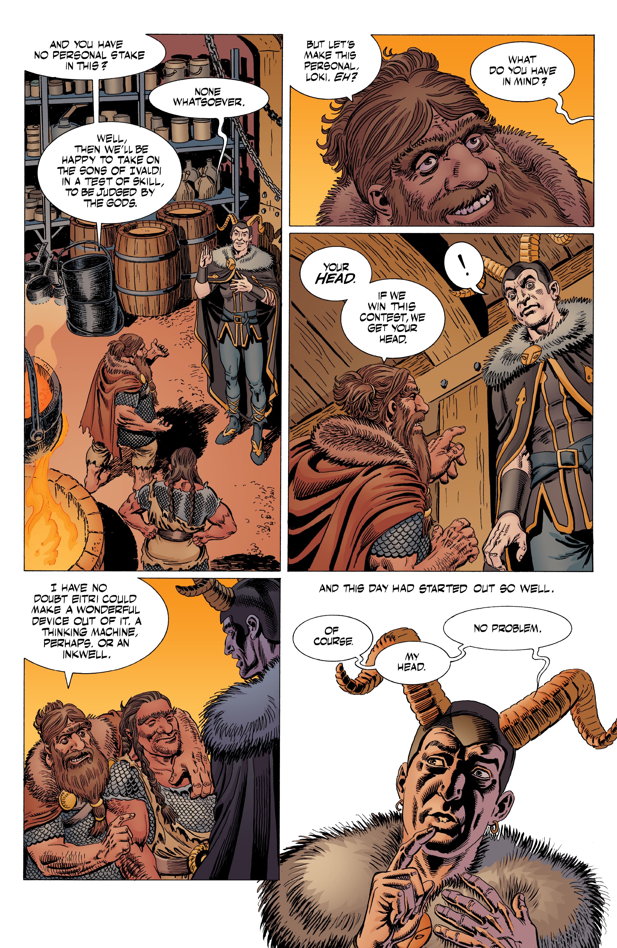 Read online Norse Mythology comic -  Issue #1 - 22