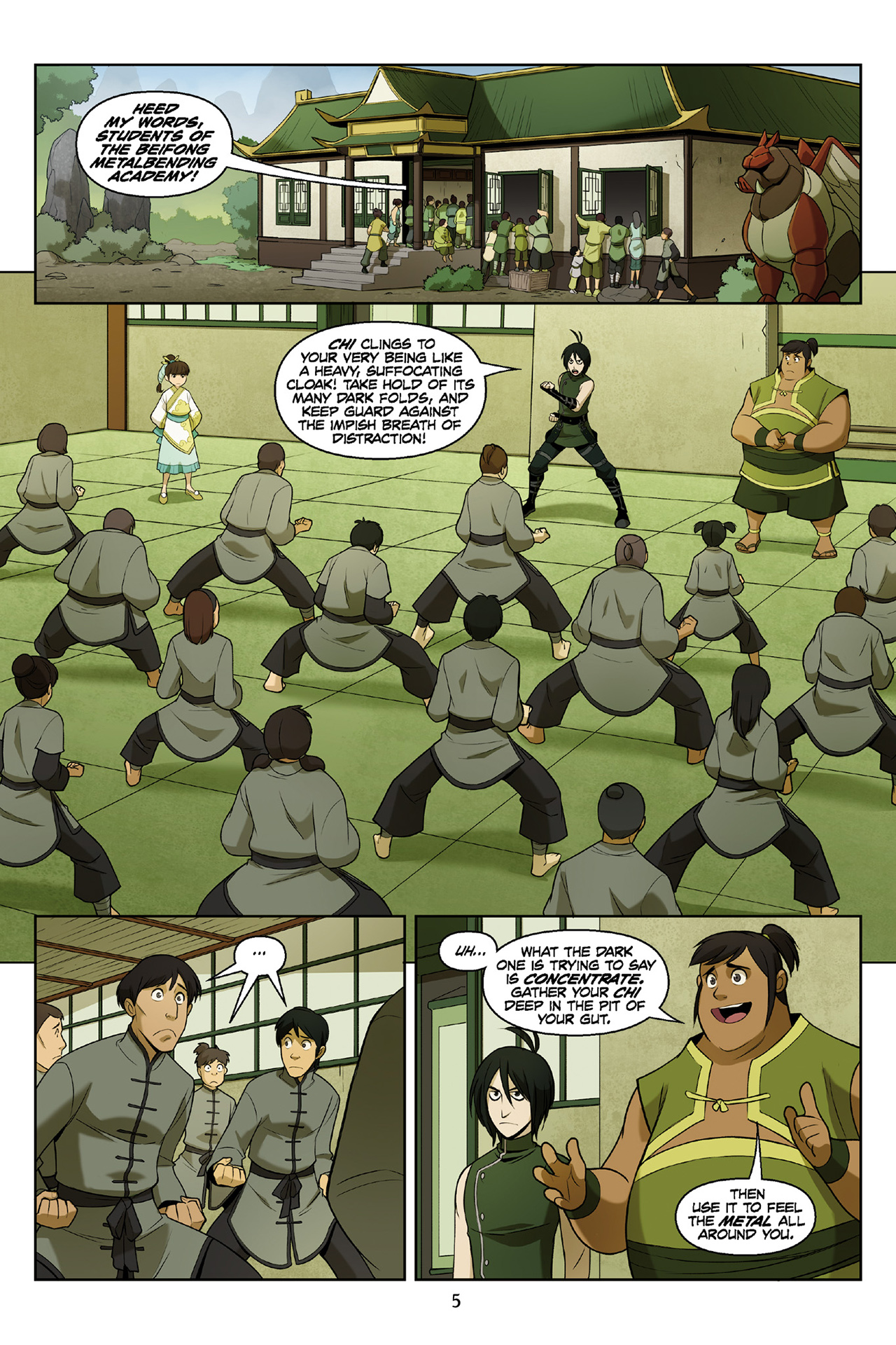 Read online Nickelodeon Avatar: The Last Airbender - The Rift comic -  Issue # Part 3 - 6