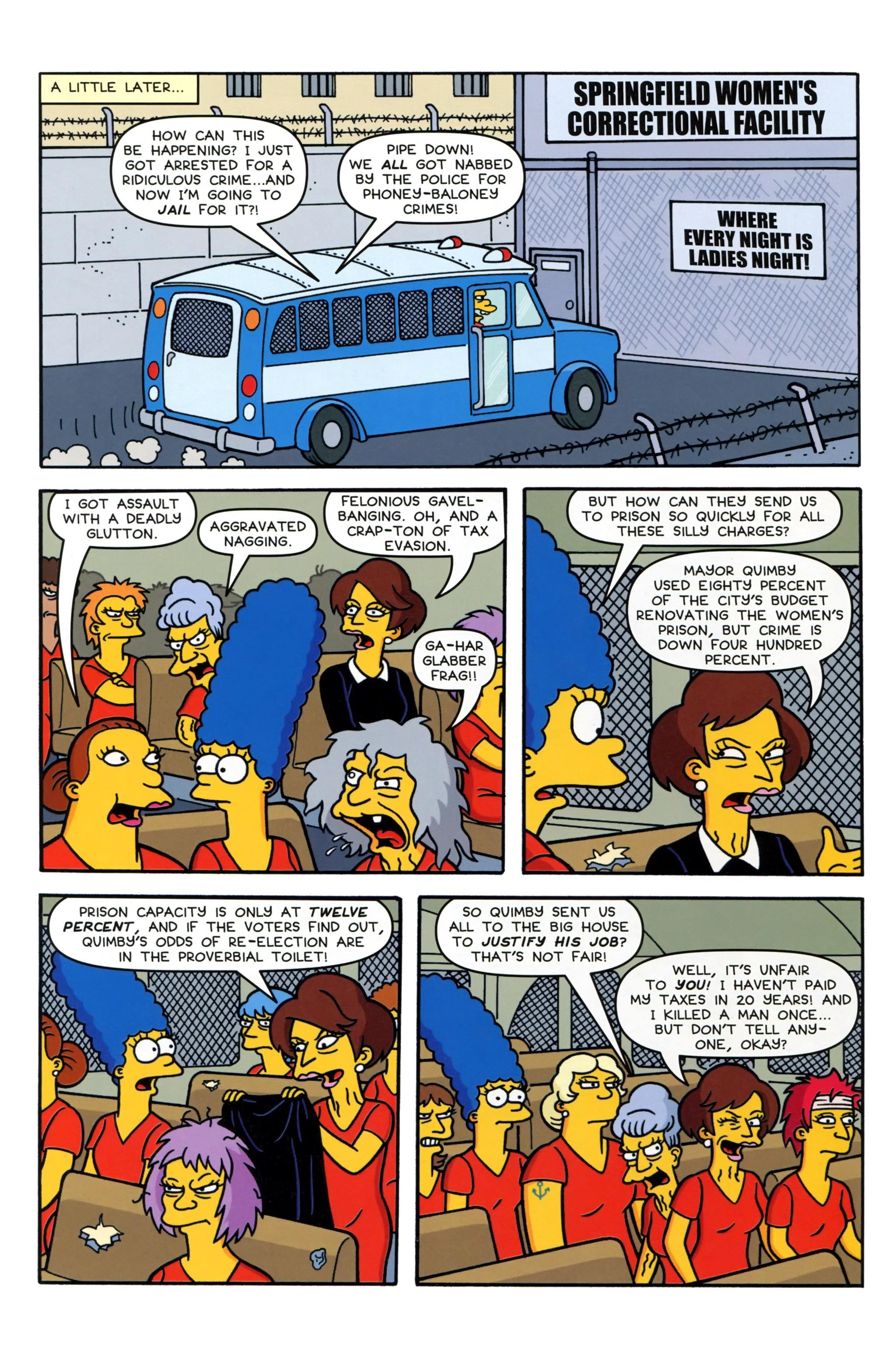 Read online Simpsons Comics comic -  Issue #221 - 9