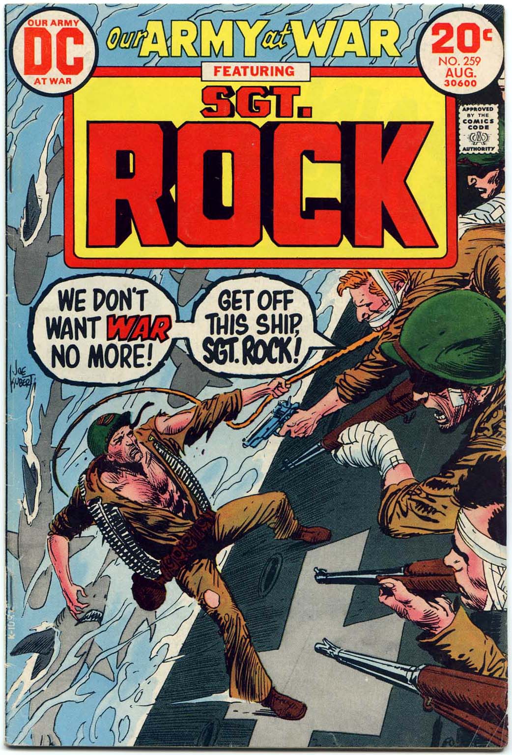 Read online Our Army at War (1952) comic -  Issue #259 - 1