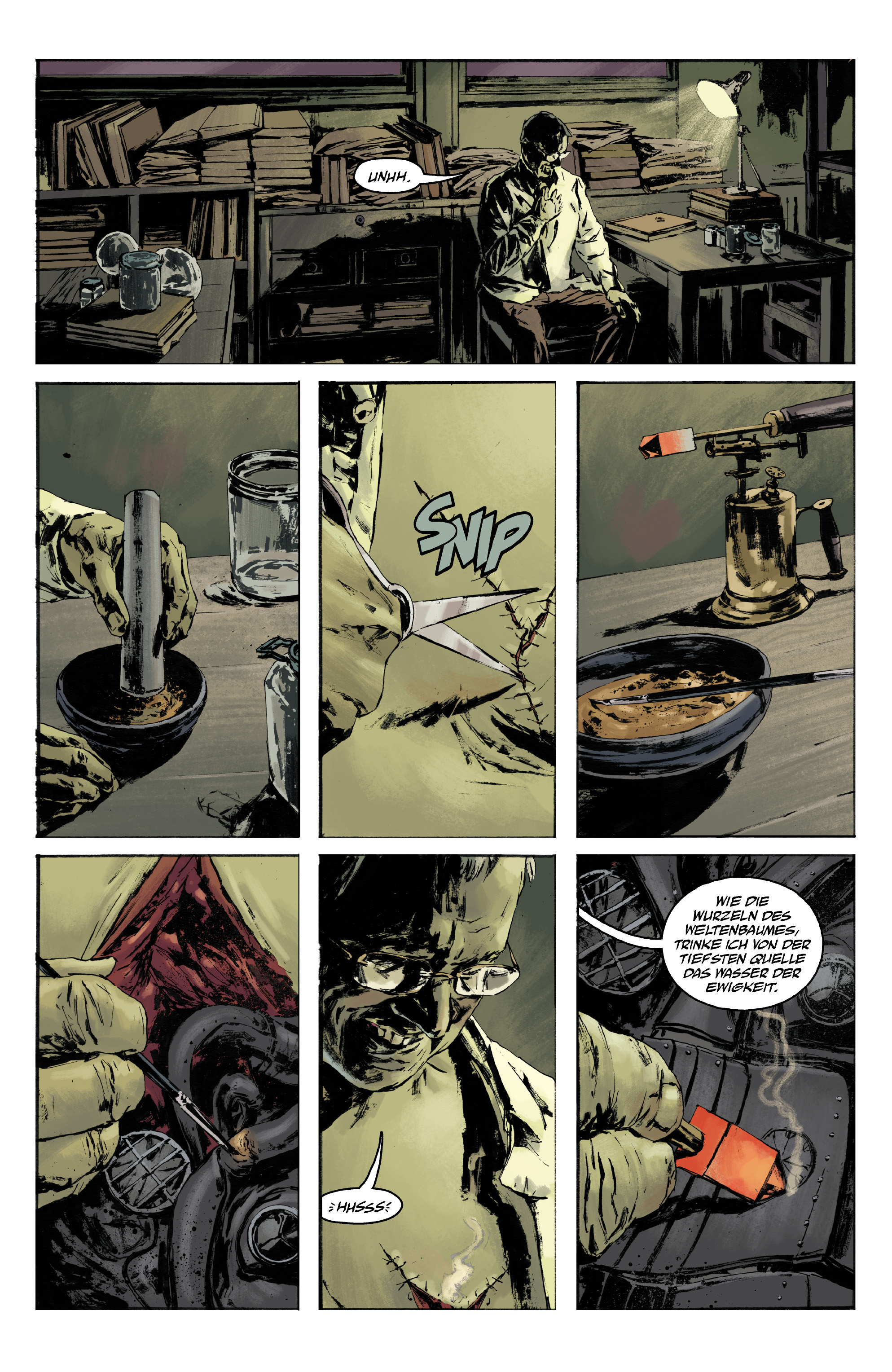 Read online Joe Golem comic -  Issue #5 - 19