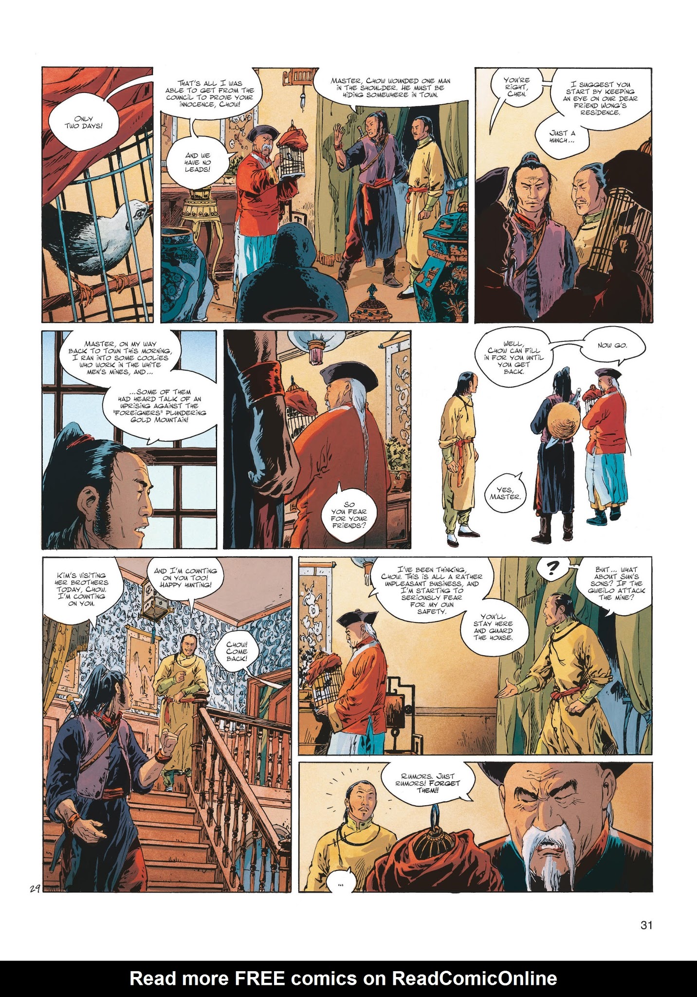 Read online Chinaman comic -  Issue #1 - 31