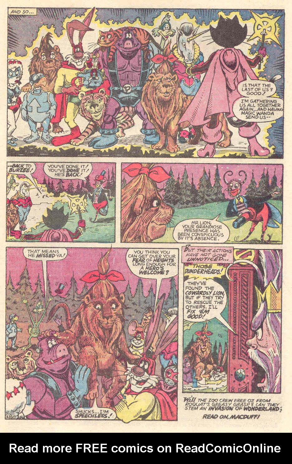 Read online The Oz-Wonderland War comic -  Issue #1 - 25