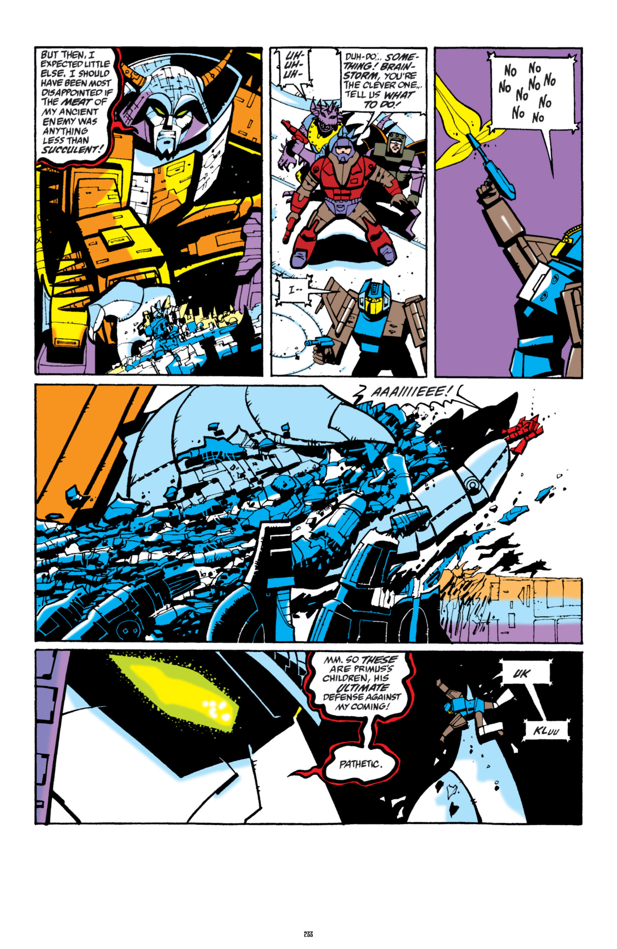 Read online The Transformers Classics comic -  Issue # TPB 6 - 230