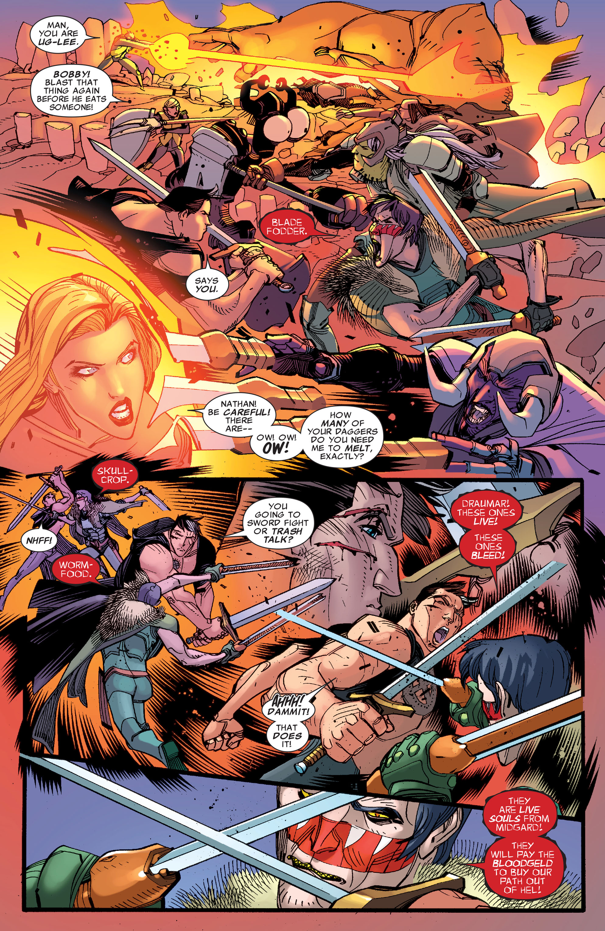Read online Fear Itself: Wolverine/New Mutants comic -  Issue # TPB - 123