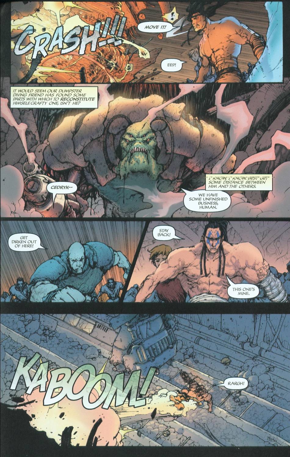 Read online Mutant Earth / Realm of the Claw (flipbook) comic -  Issue #3 - 19
