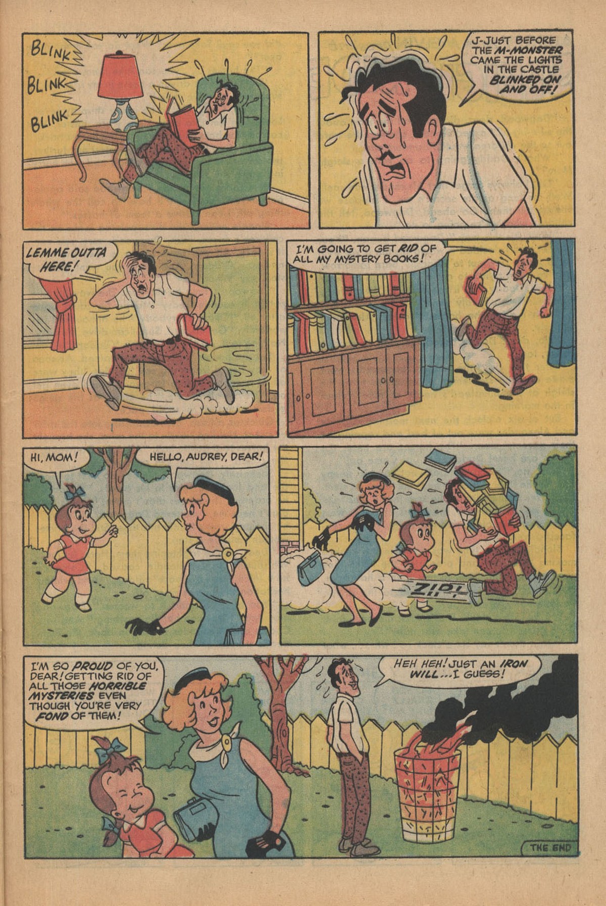 Read online Little Audrey And Melvin comic -  Issue #43 - 25