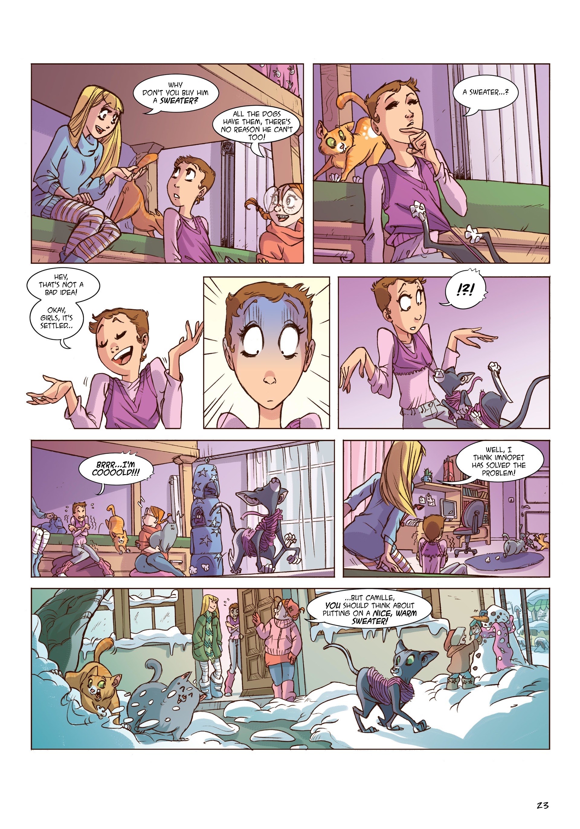 Read online Cats! Purrfect Strangers comic -  Issue # TPB (Part 1) - 24