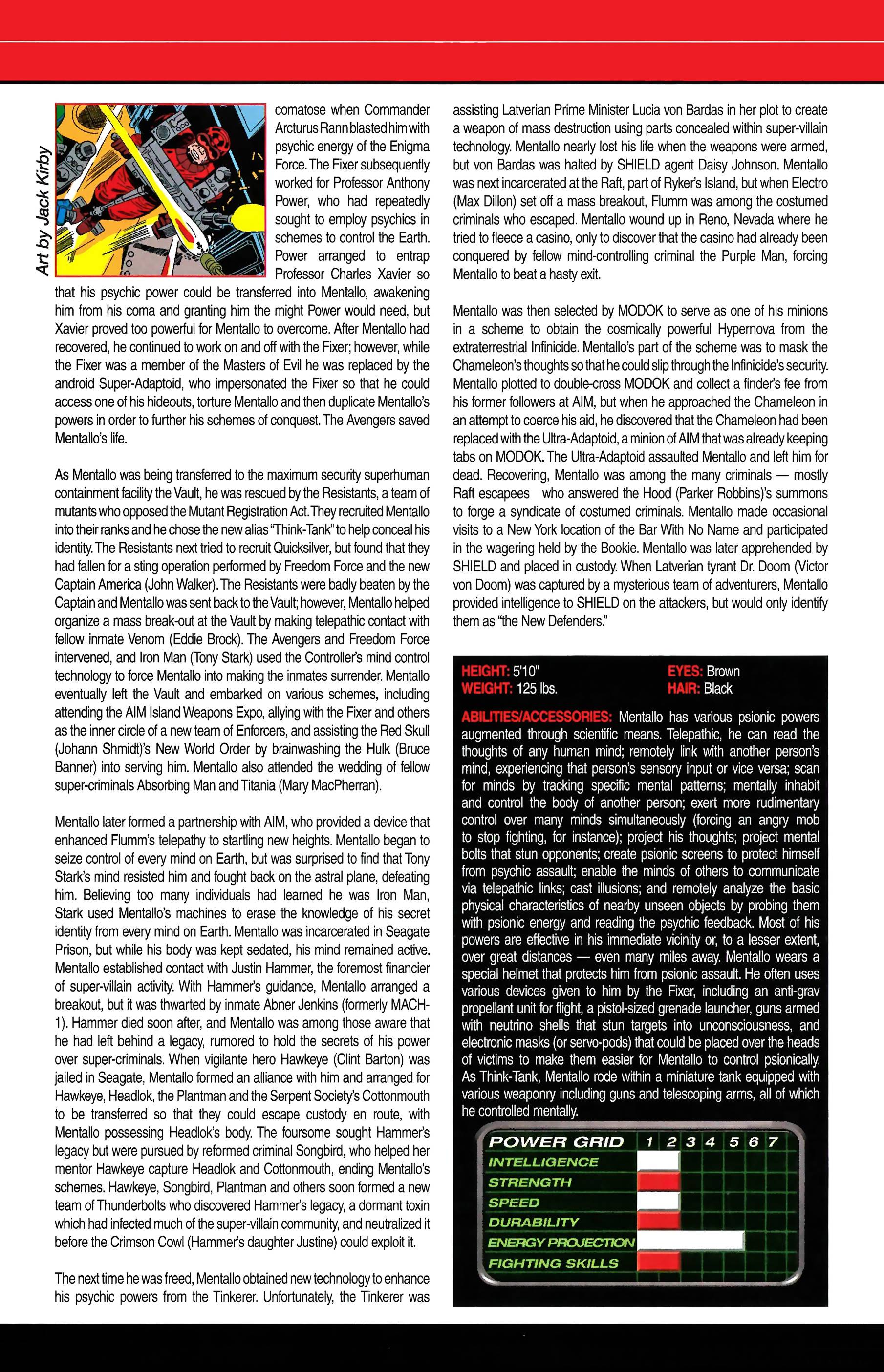 Read online Official Handbook of the Marvel Universe A to Z comic -  Issue # TPB 7 (Part 2) - 10