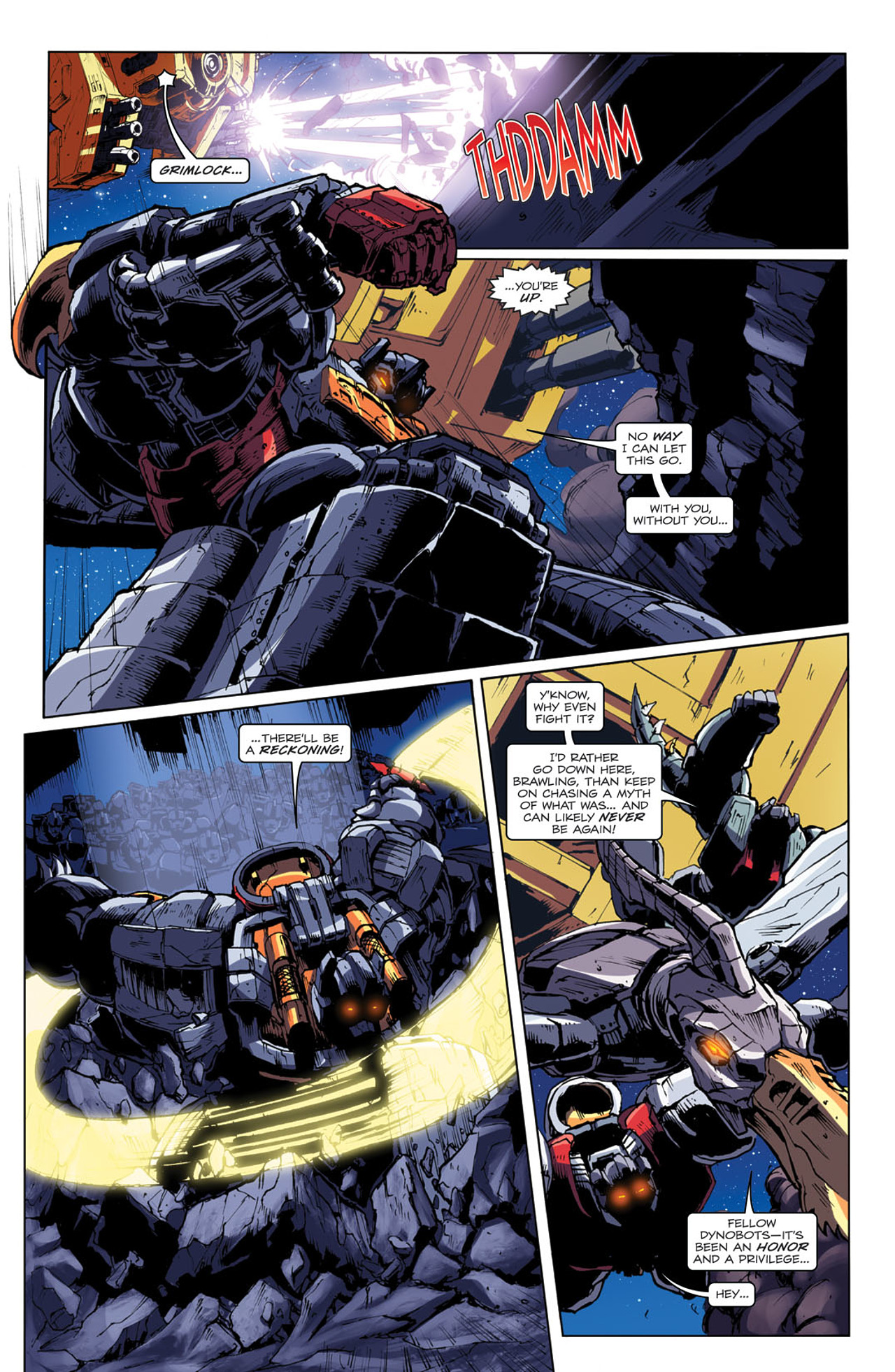 Read online The Transformers: Maximum Dinobots comic -  Issue #4 - 19