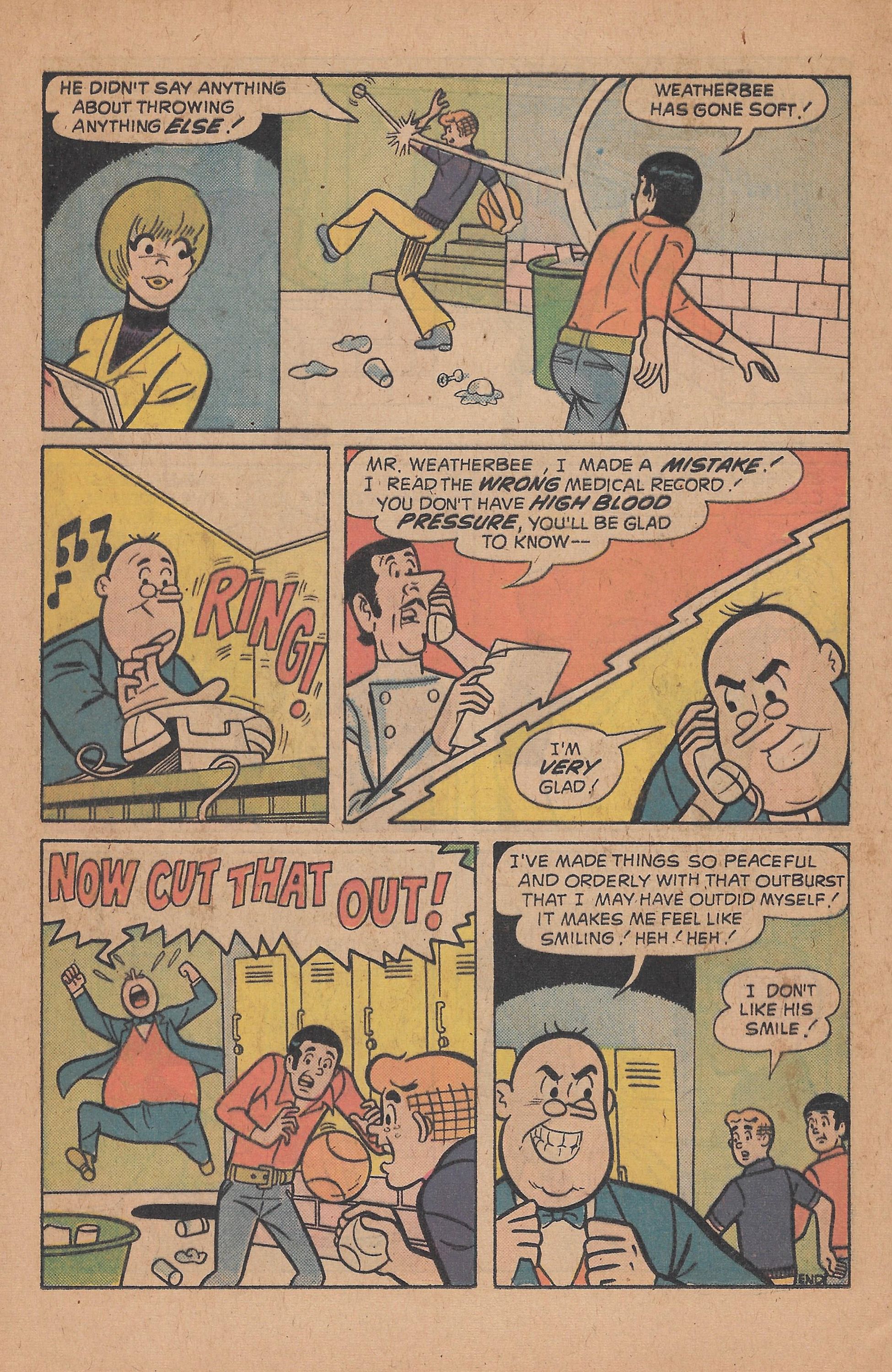 Read online Reggie and Me (1966) comic -  Issue #77 - 16