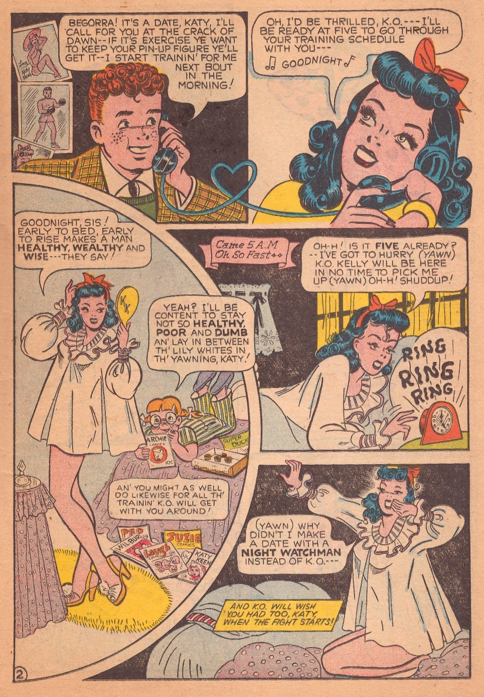 Read online Suzie Comics comic -  Issue #58 - 17