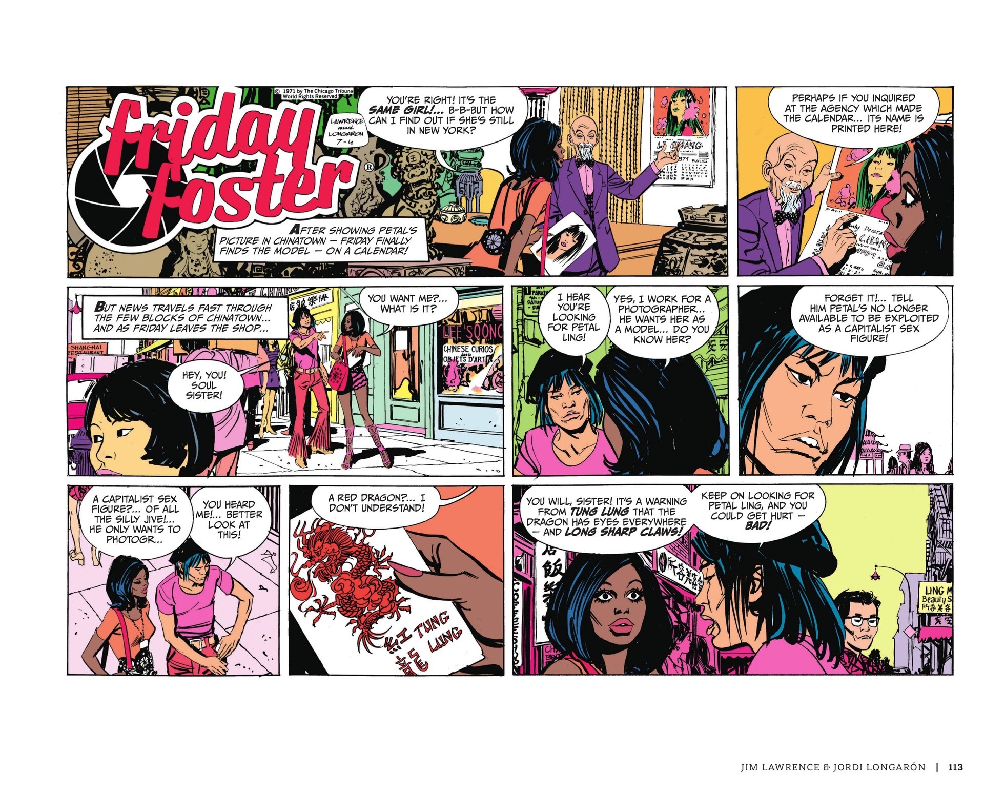 Read online Friday Foster: The Sunday Strips comic -  Issue # TPB (Part 2) - 14