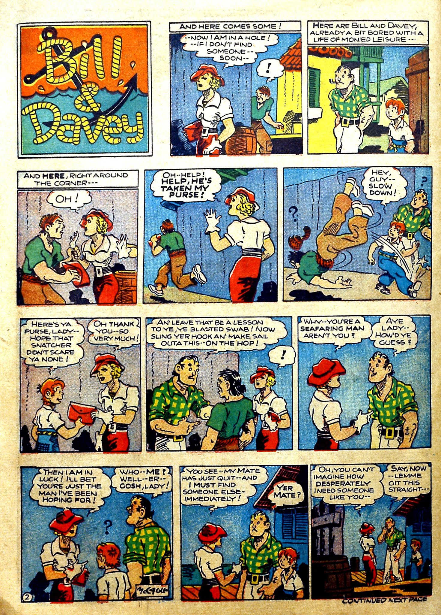 Read online Reg'lar Fellers Heroic Comics comic -  Issue #1 - 51