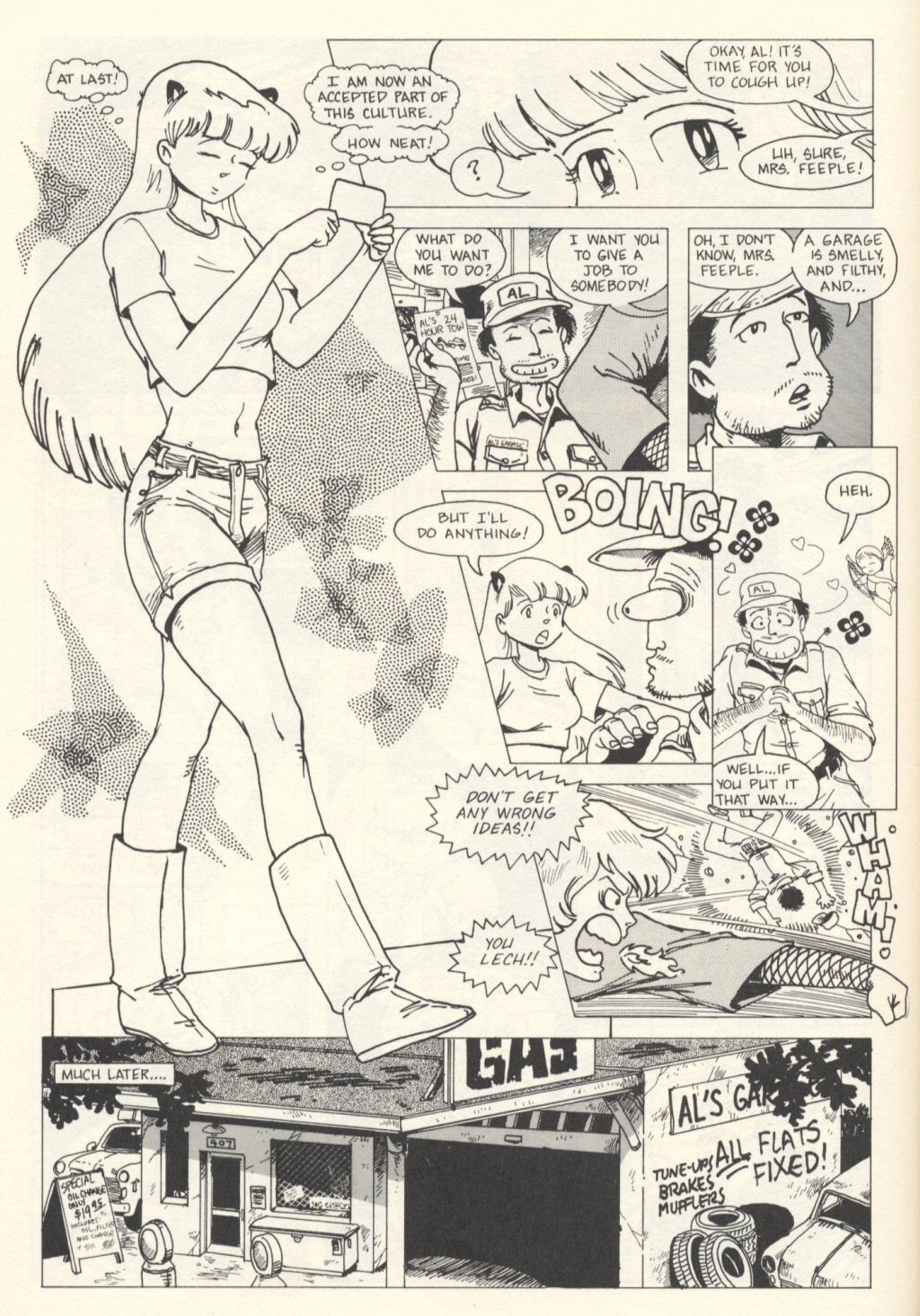 Read online Ninja High School (1988) comic -  Issue # TPB - 105