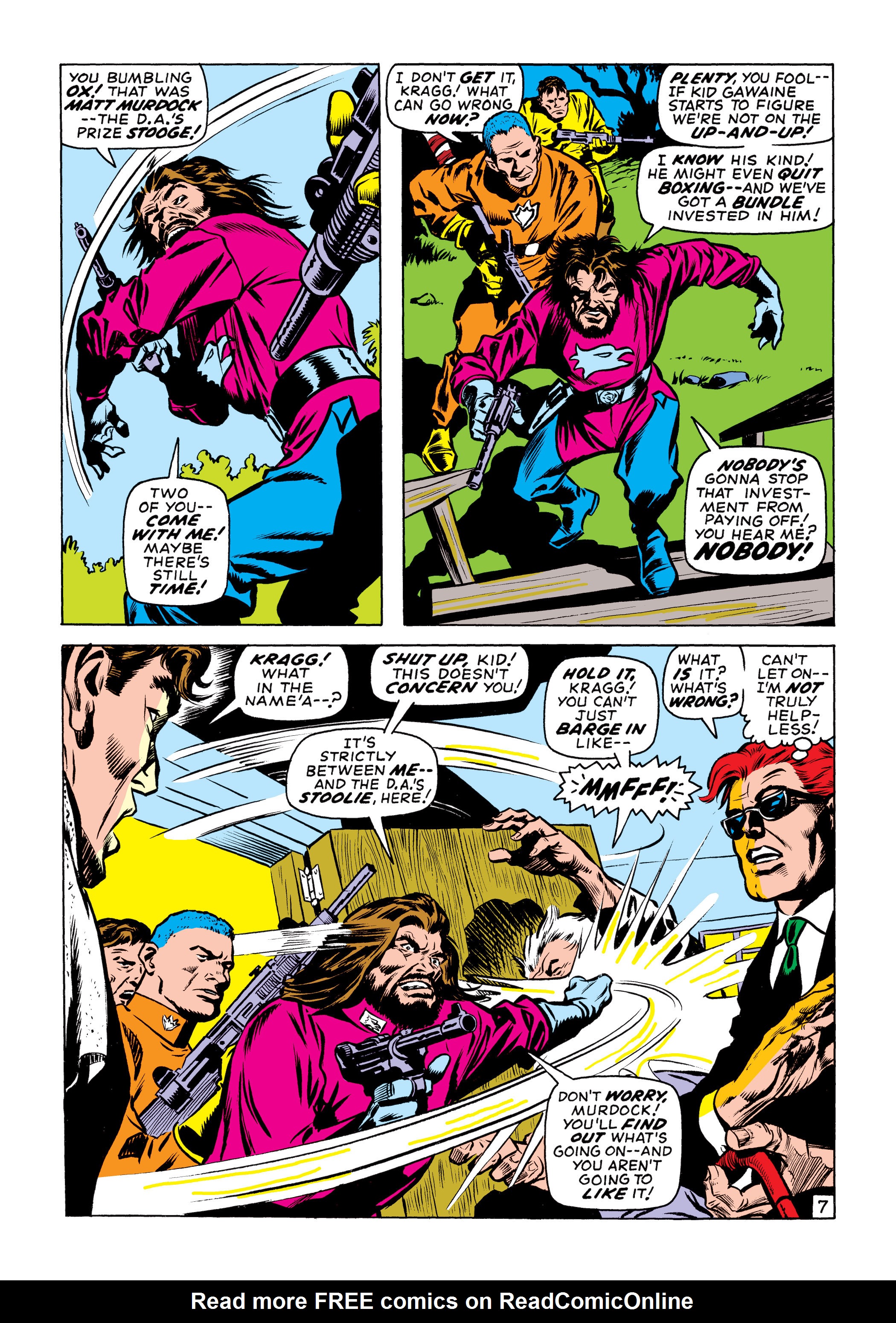 Read online Marvel Masterworks: Daredevil comic -  Issue # TPB 7 (Part 1) - 94
