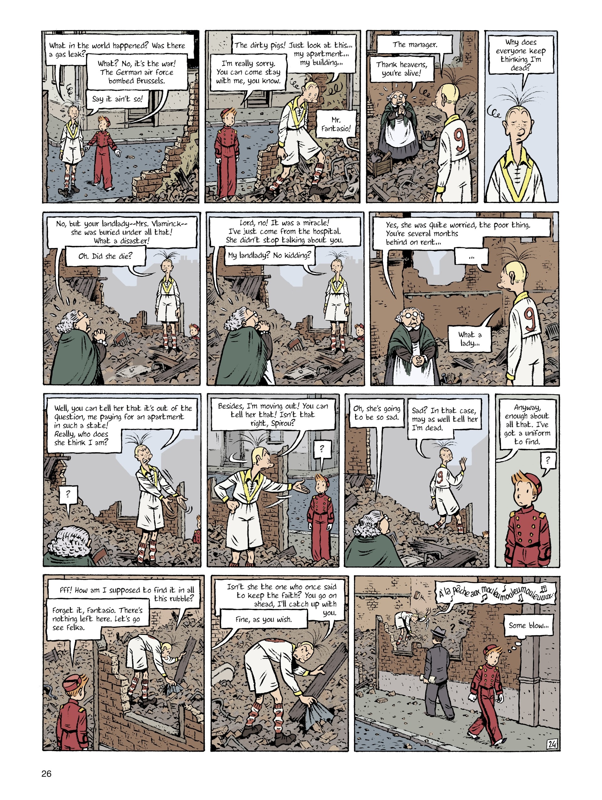 Read online Spirou: Hope Against All Odds comic -  Issue #1 - 26