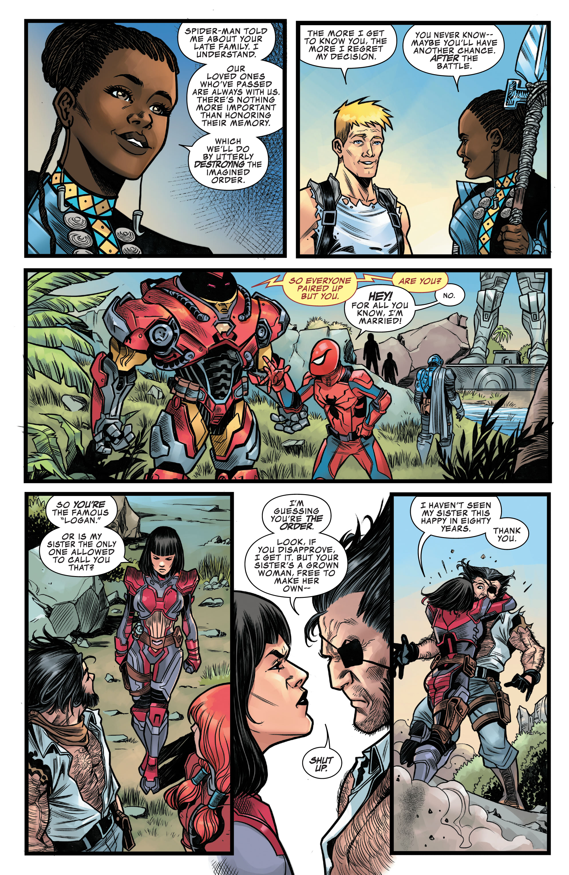 Read online Fortnite X Marvel: Zero War comic -  Issue #5 - 8