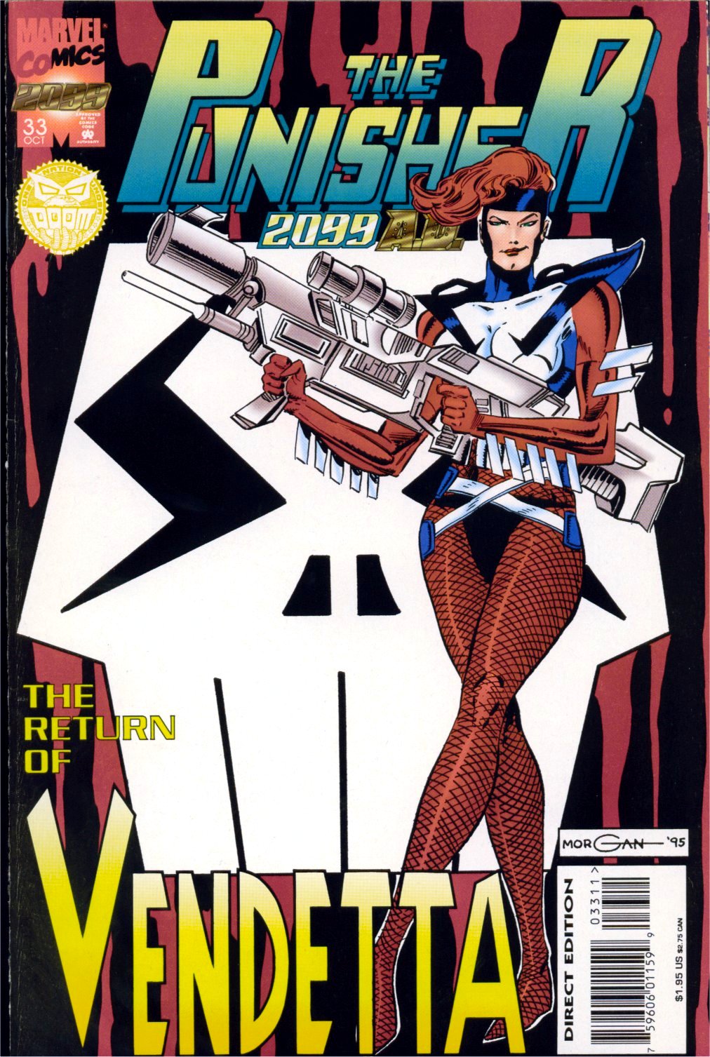 Read online Punisher 2099 comic -  Issue #33 - 2
