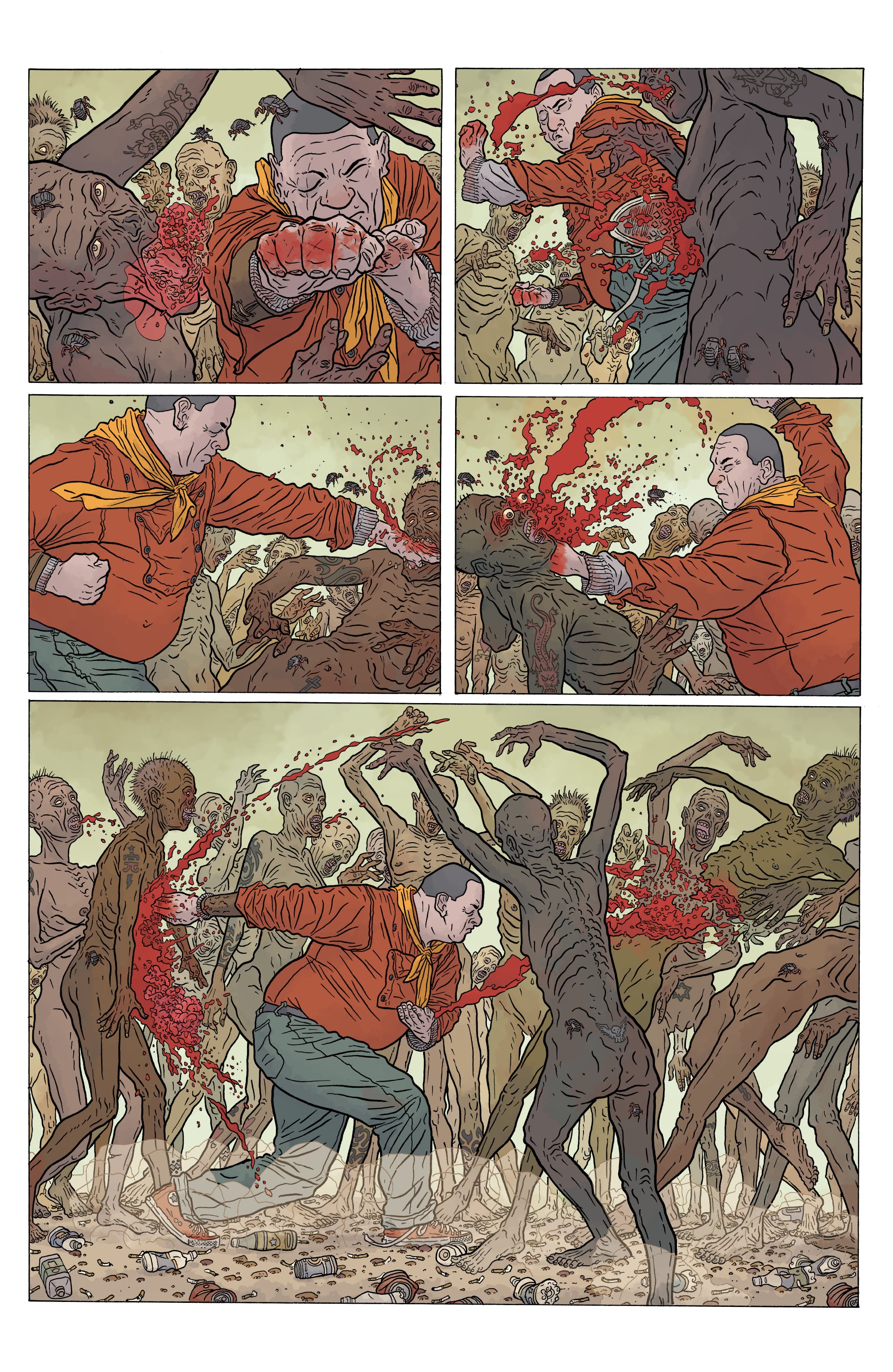 Read online The Shaolin Cowboy: Who'll Stop the Reign? comic -  Issue # _TPB - 74