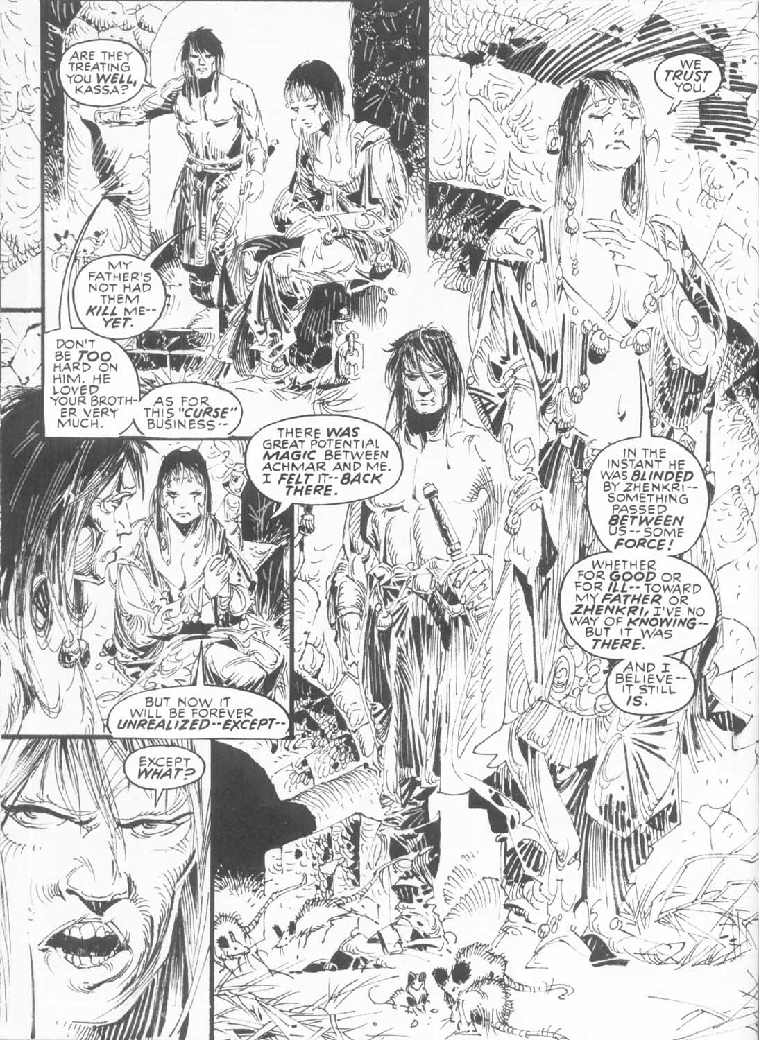 Read online The Savage Sword Of Conan comic -  Issue #228 - 24
