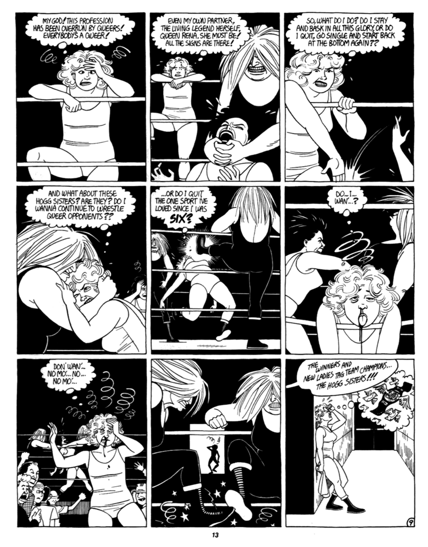 Read online Love and Rockets (1982) comic -  Issue #41 - 15