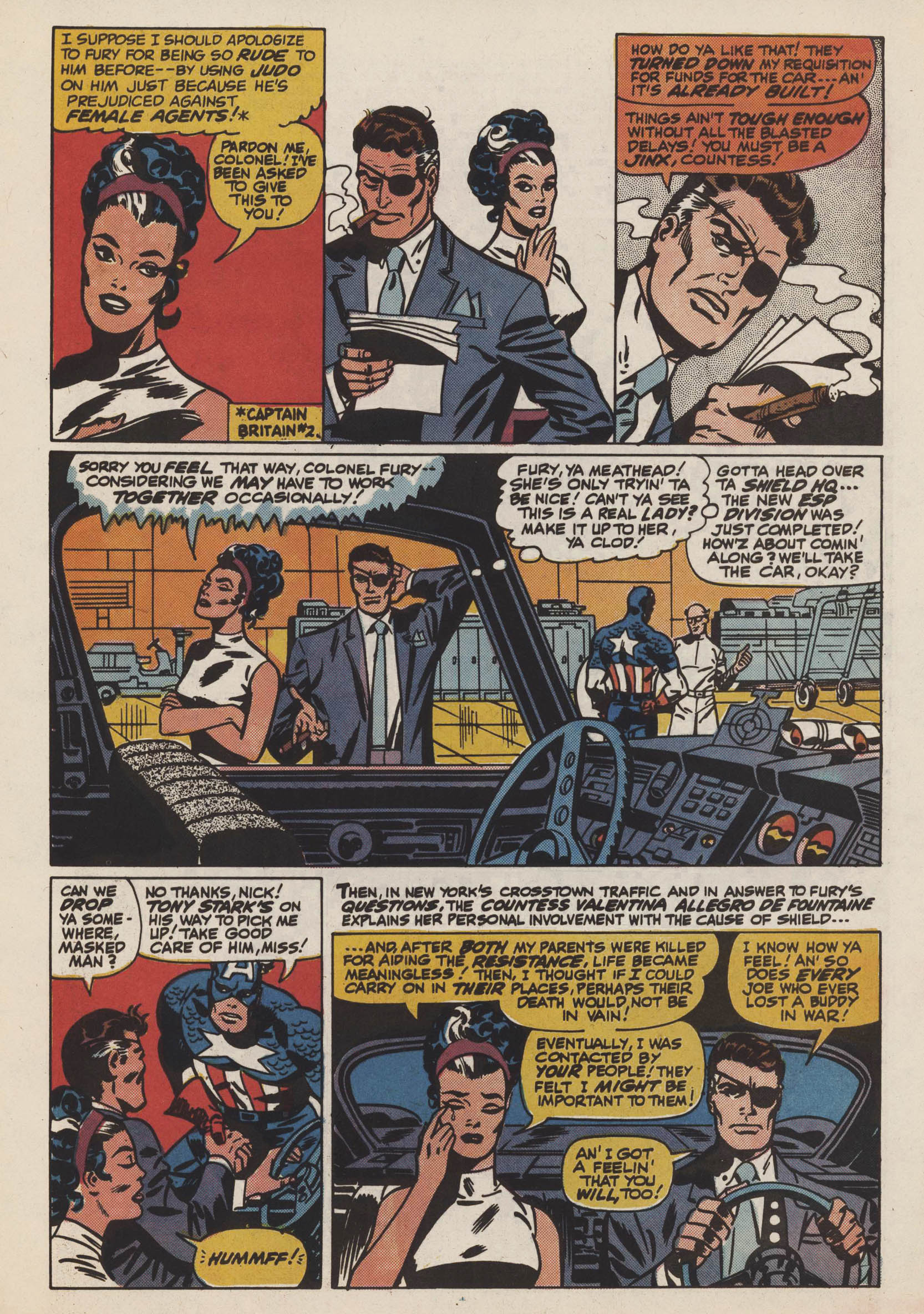Read online Captain Britain (1976) comic -  Issue #7 - 31