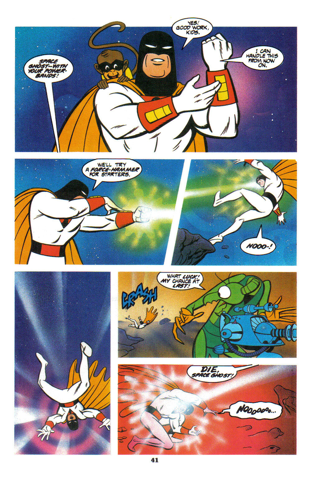 Read online Space Ghost (1987) comic -  Issue # Full - 43