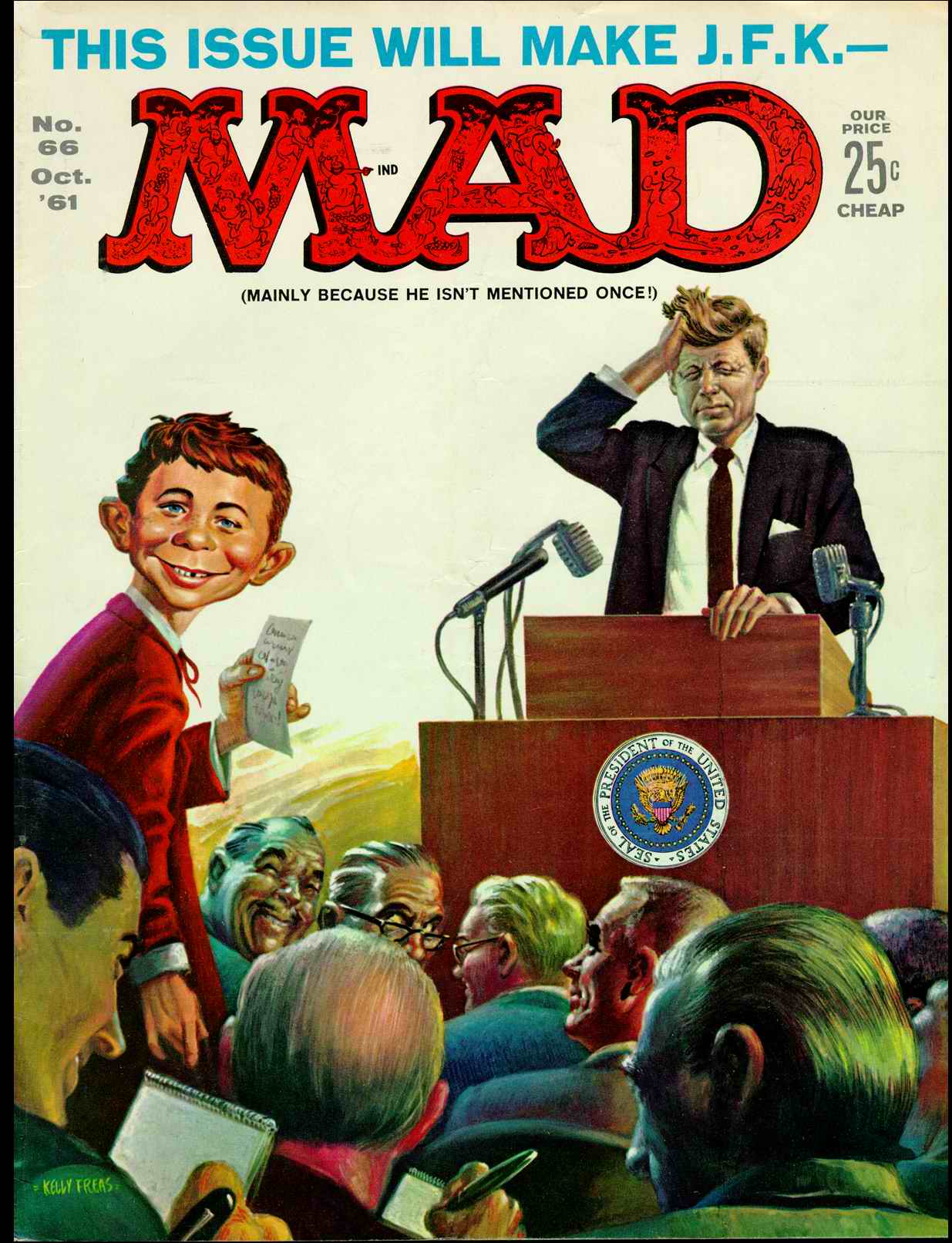 Read online MAD comic -  Issue #66 - 1