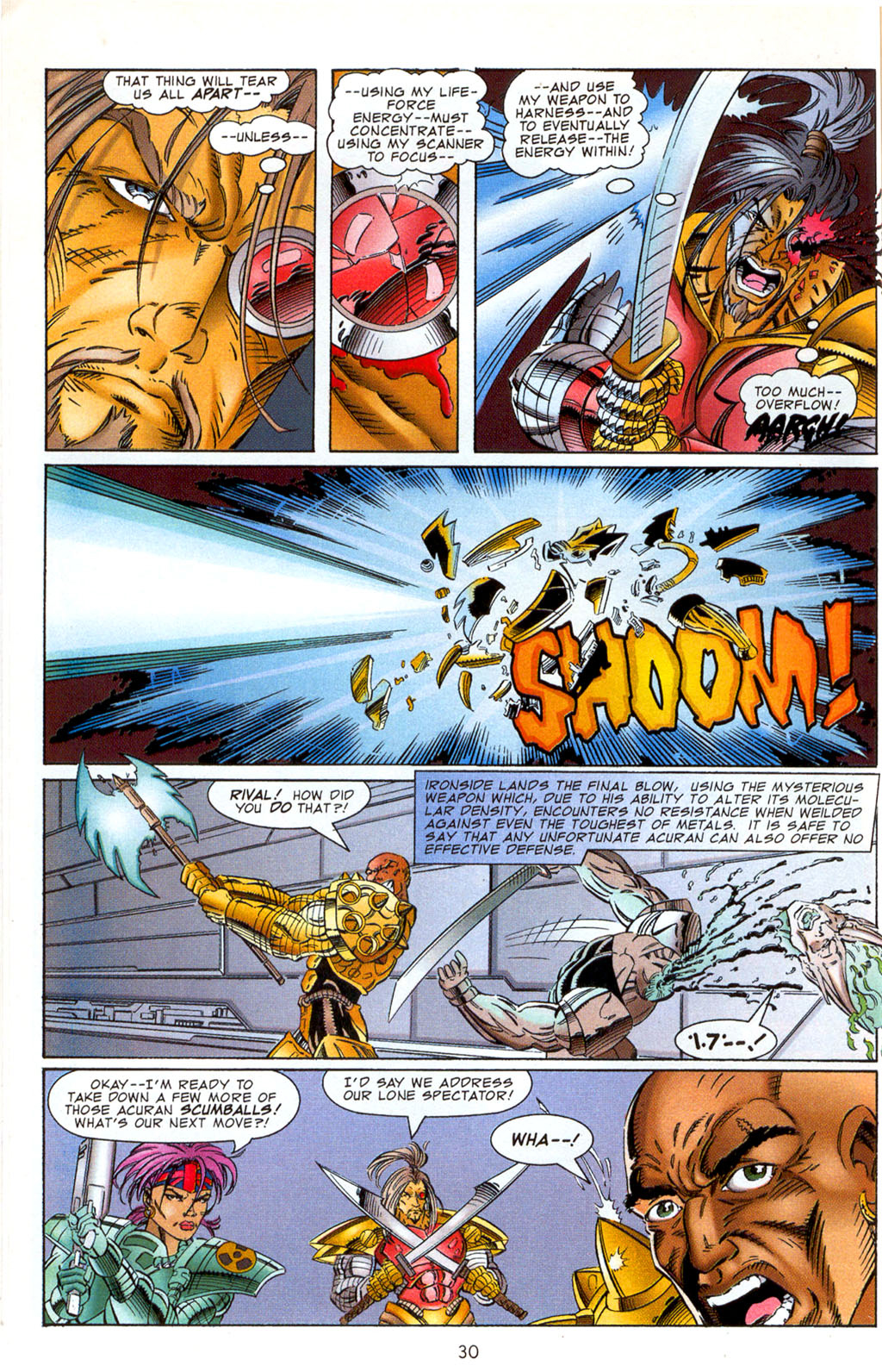 Read online Bloodstrike (1993) comic -  Issue #5 - 31