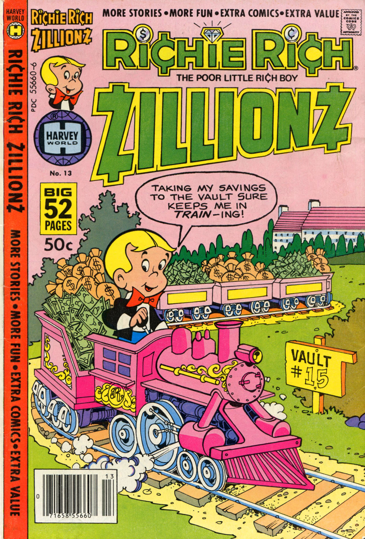Read online Richie Rich Zillionz comic -  Issue #13 - 1