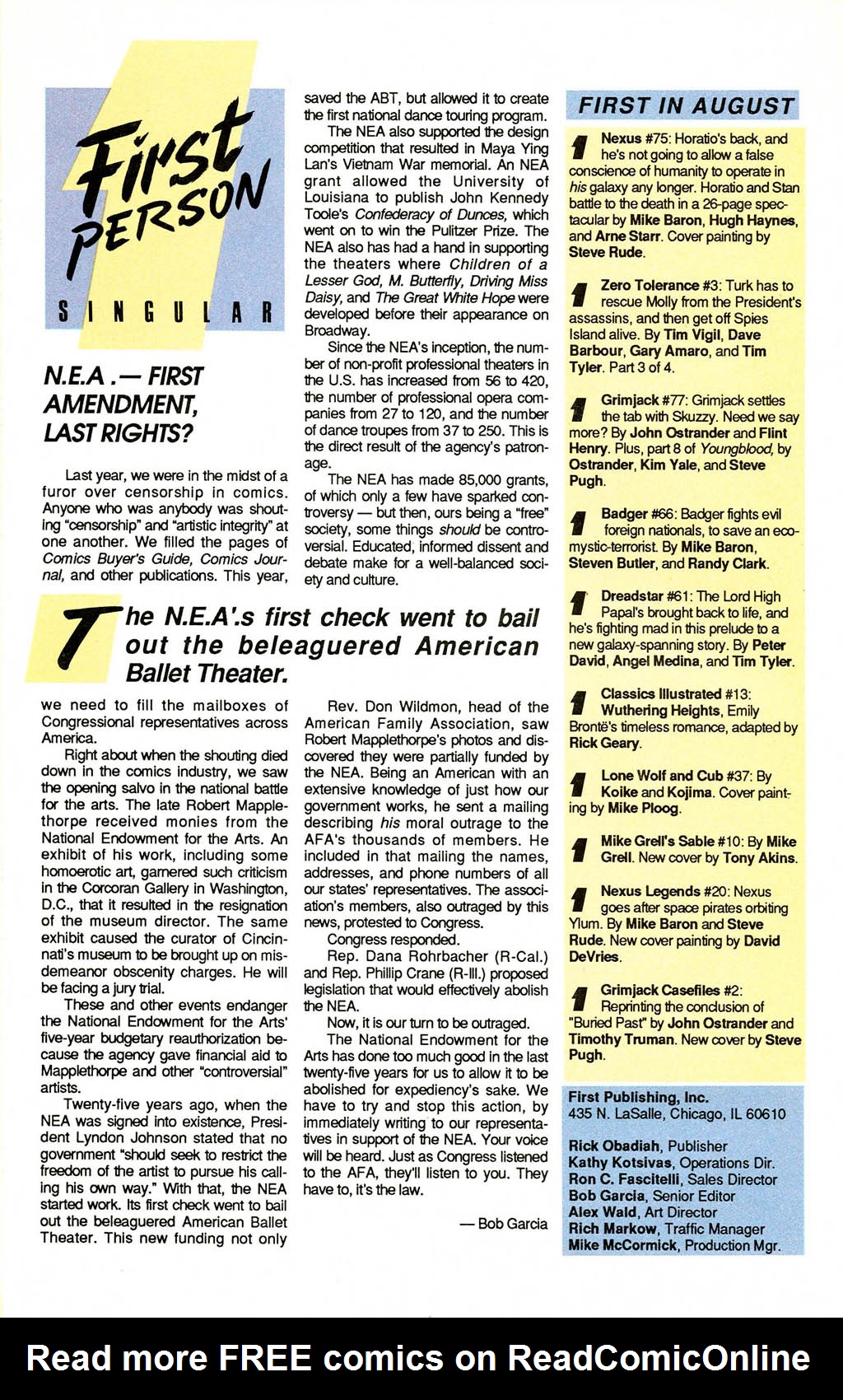 Read online Grimjack comic -  Issue #77 - 14