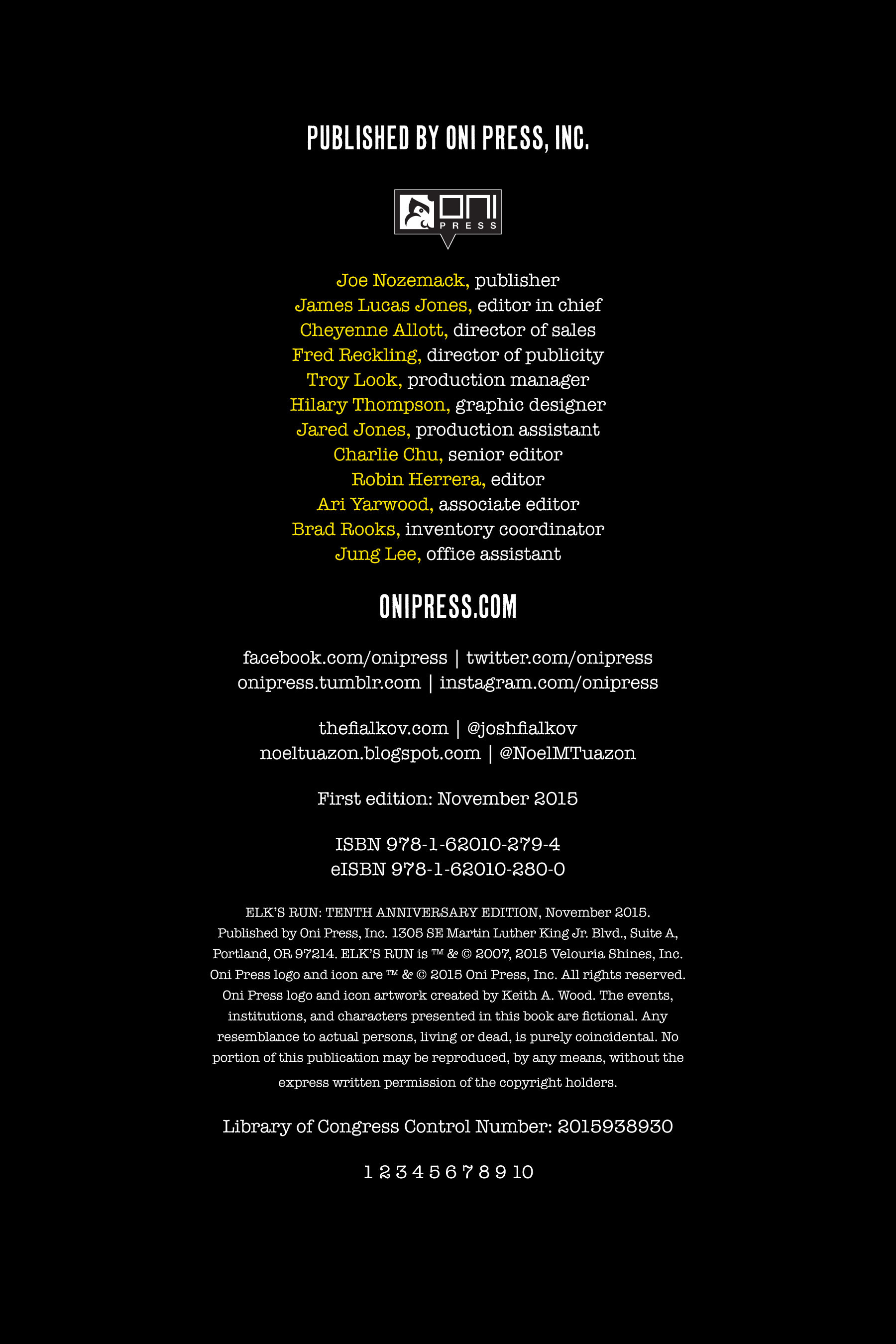 Read online Elk's Run 10th Anniversary Edition comic -  Issue # TPB (Part 1) - 6