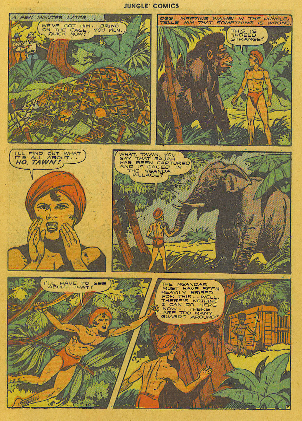 Read online Jungle Comics comic -  Issue #50 - 28