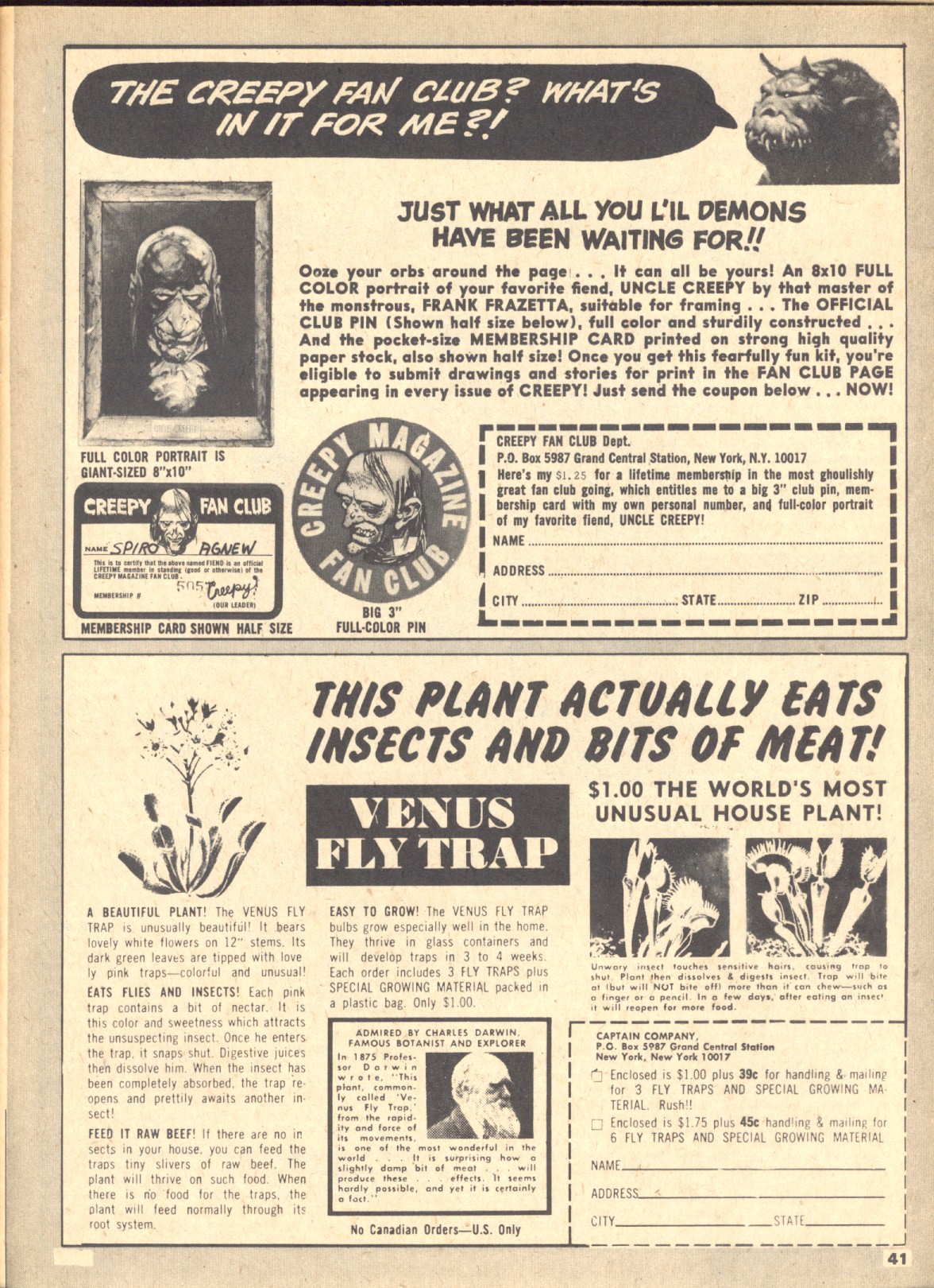 Read online Creepy (1964) comic -  Issue #30 - 41