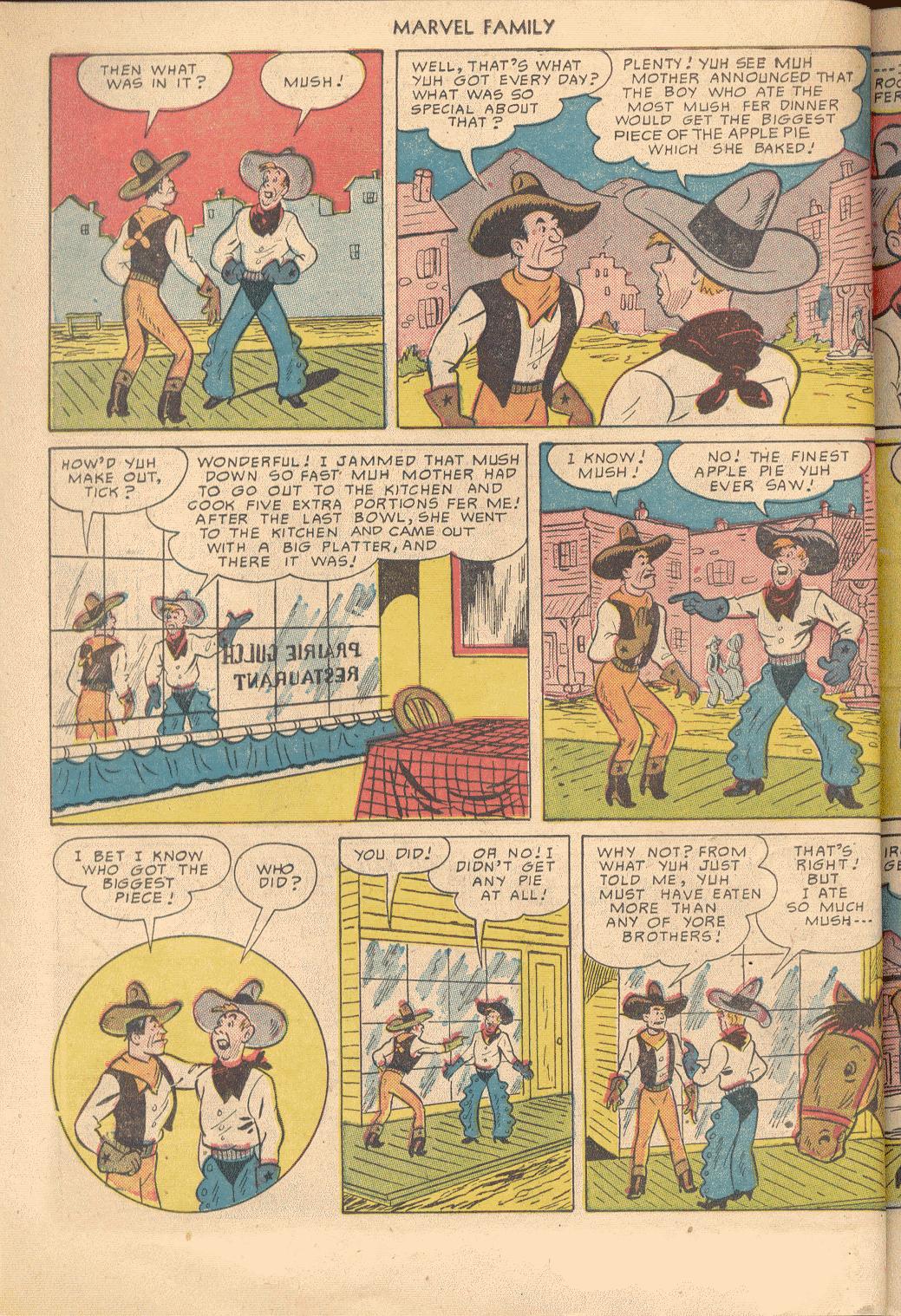 Read online The Marvel Family comic -  Issue #50 - 39
