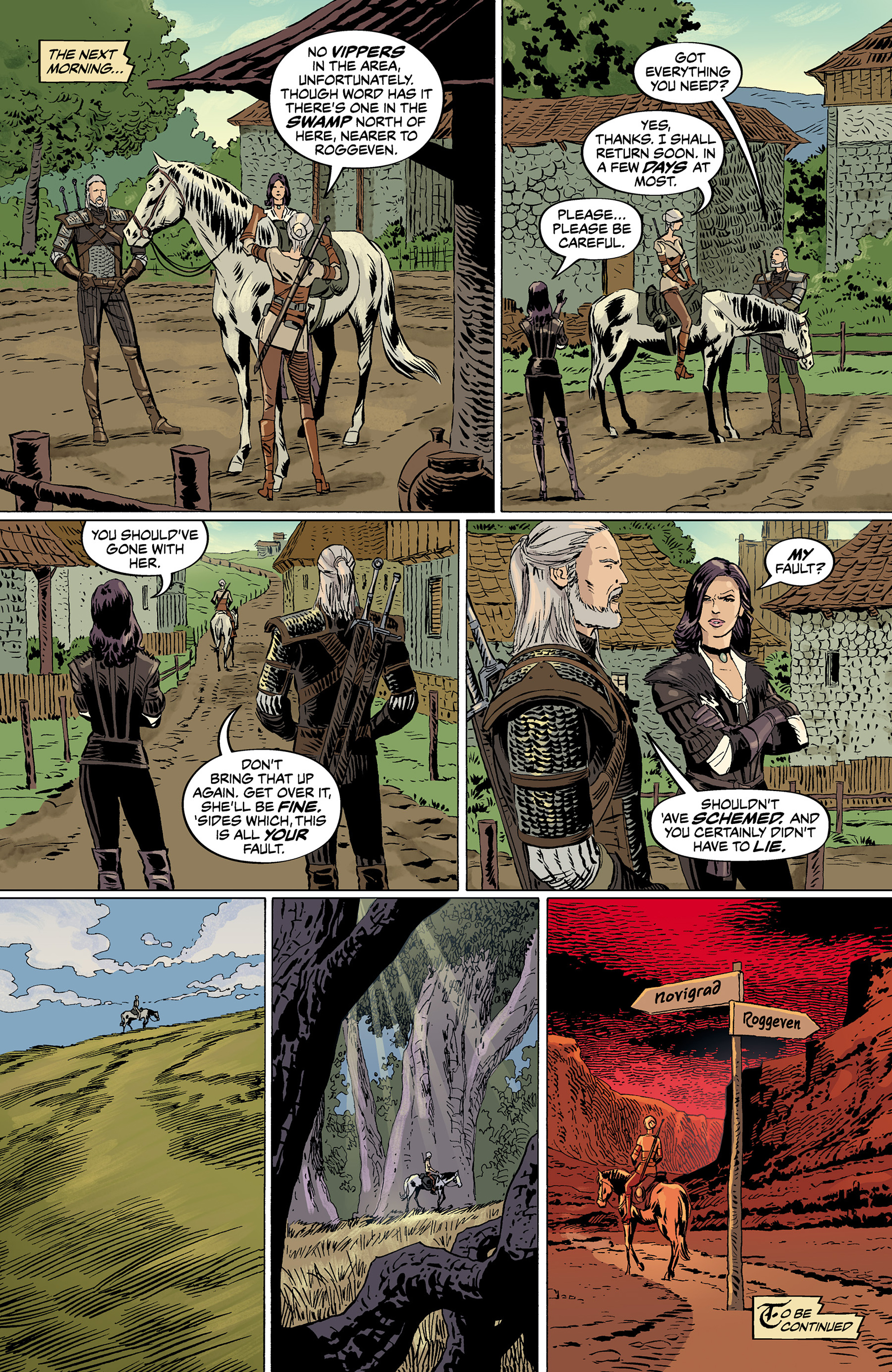 Read online The Witcher: Curse of Crows comic -  Issue #3 - 24