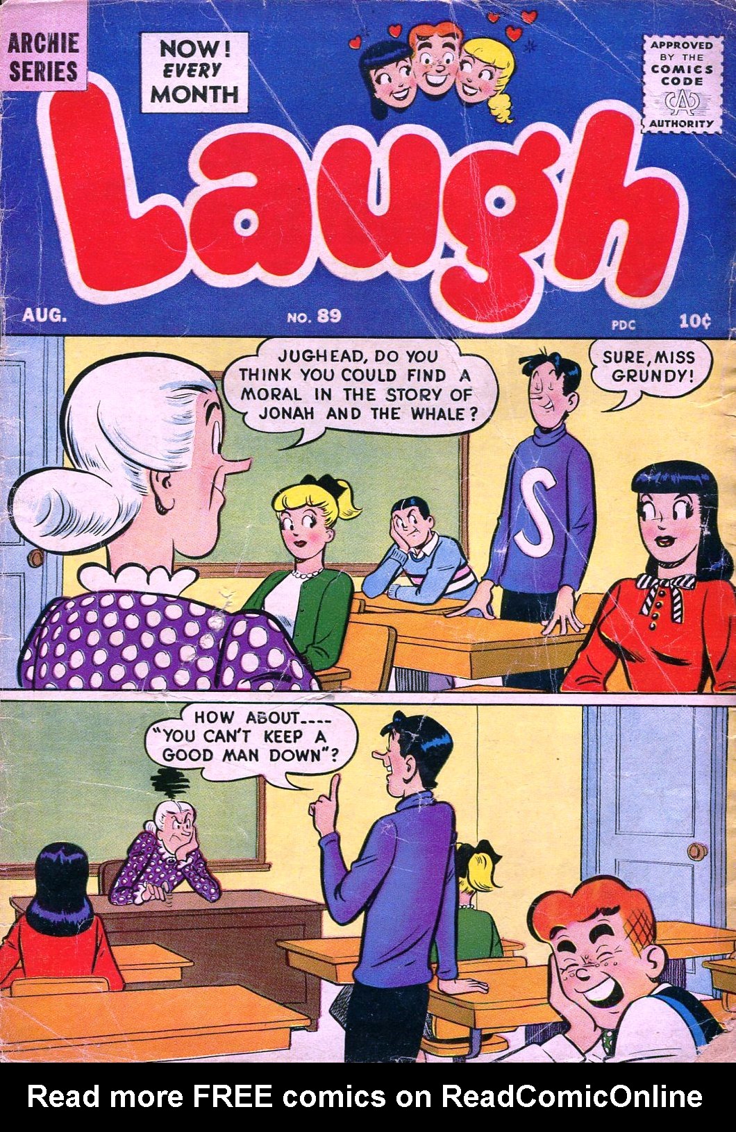 Read online Laugh (Comics) comic -  Issue #89 - 1