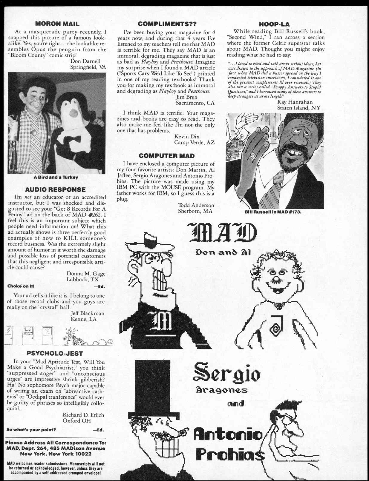 Read online MAD comic -  Issue #264 - 5