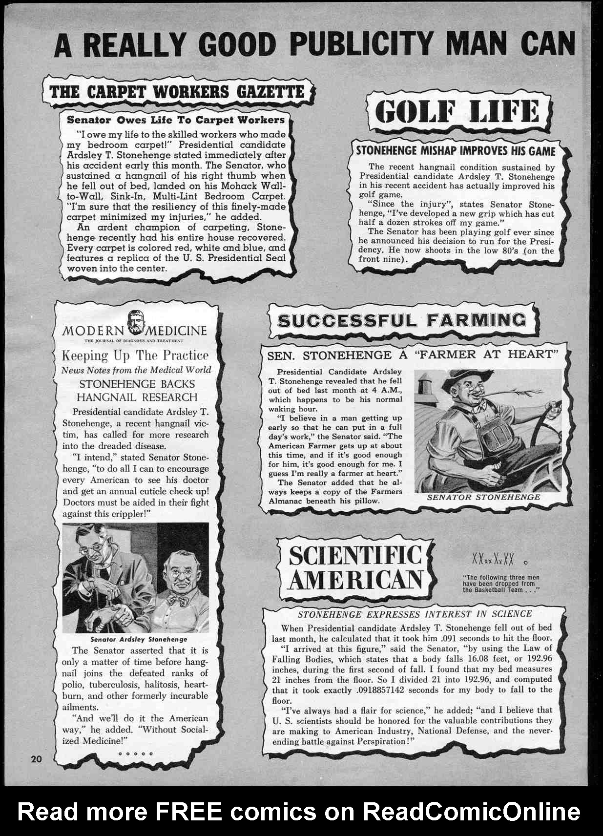 Read online MAD comic -  Issue #56 - 22