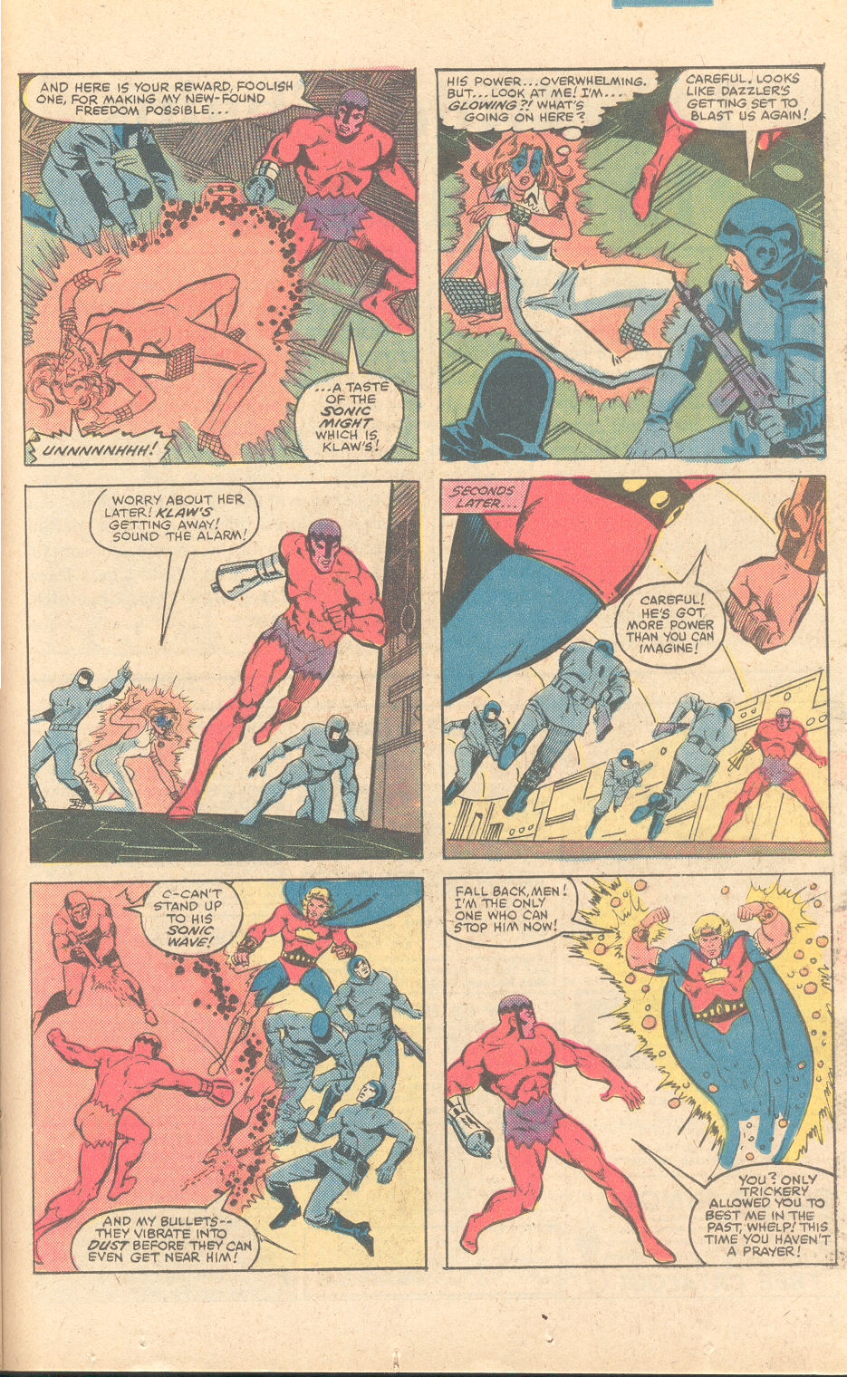 Read online Dazzler (1981) comic -  Issue #9 - 15