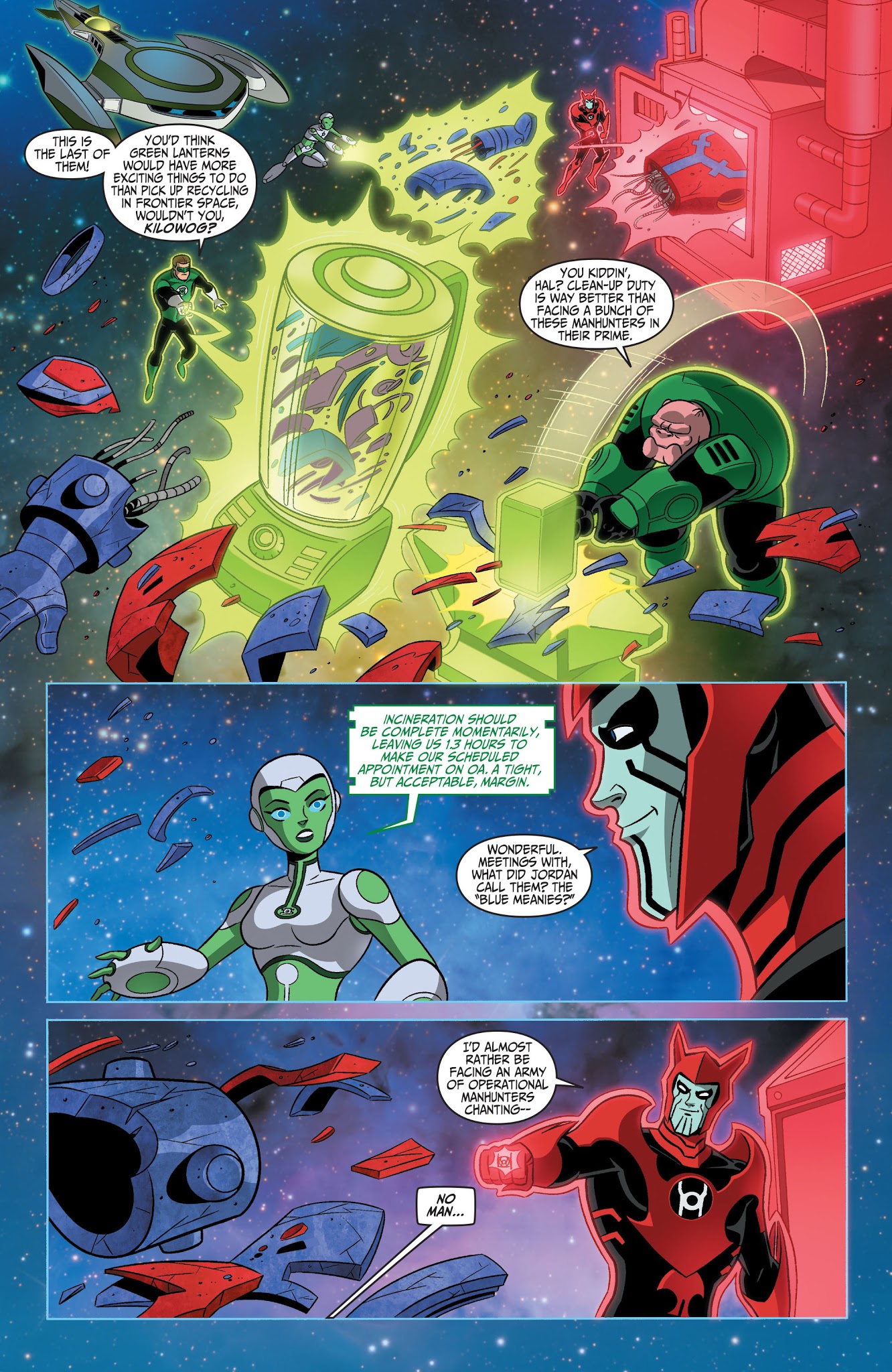 Read online Green Lantern: The Animated Series comic -  Issue #14 - 2