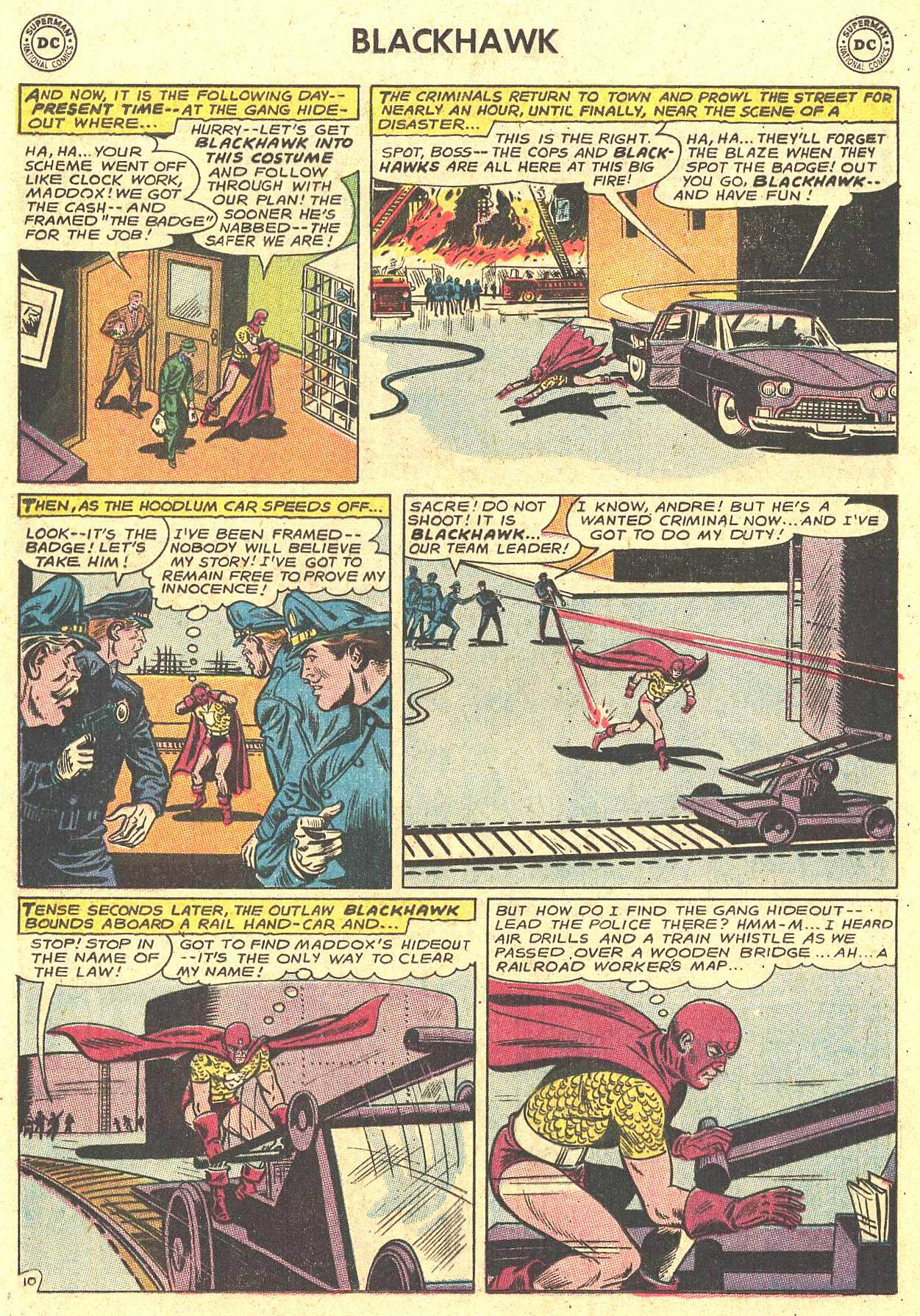 Read online Blackhawk (1957) comic -  Issue #194 - 29