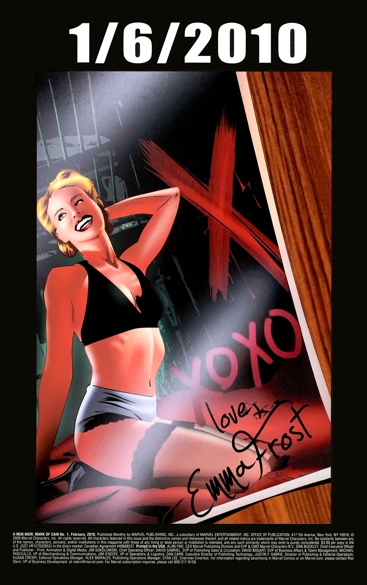 Read online X-Men Noir: Mark of Cain comic -  Issue #1 - 26